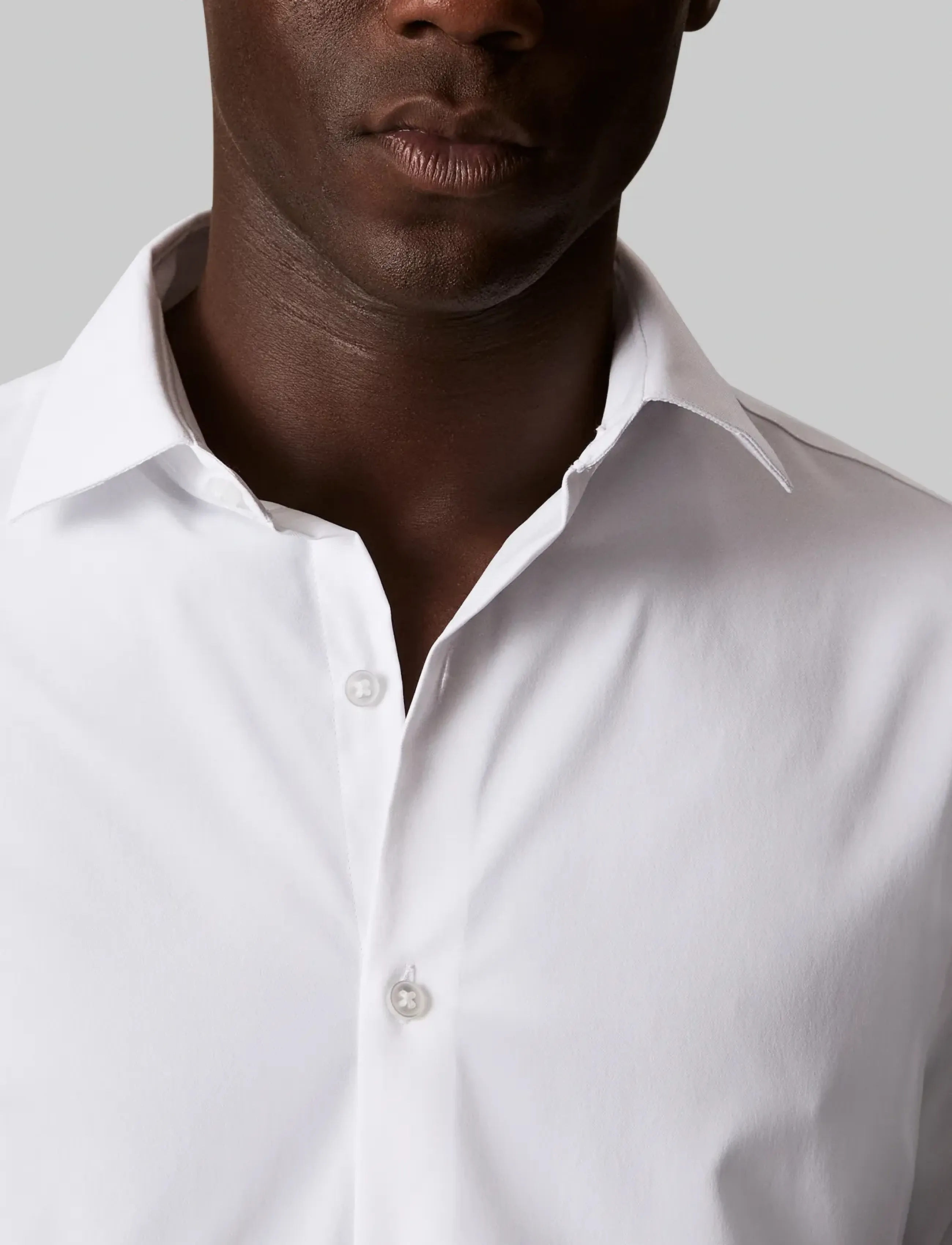 Calvin Klein Slim Actv Perf Str Sld kostymskjortor herr – bild 6