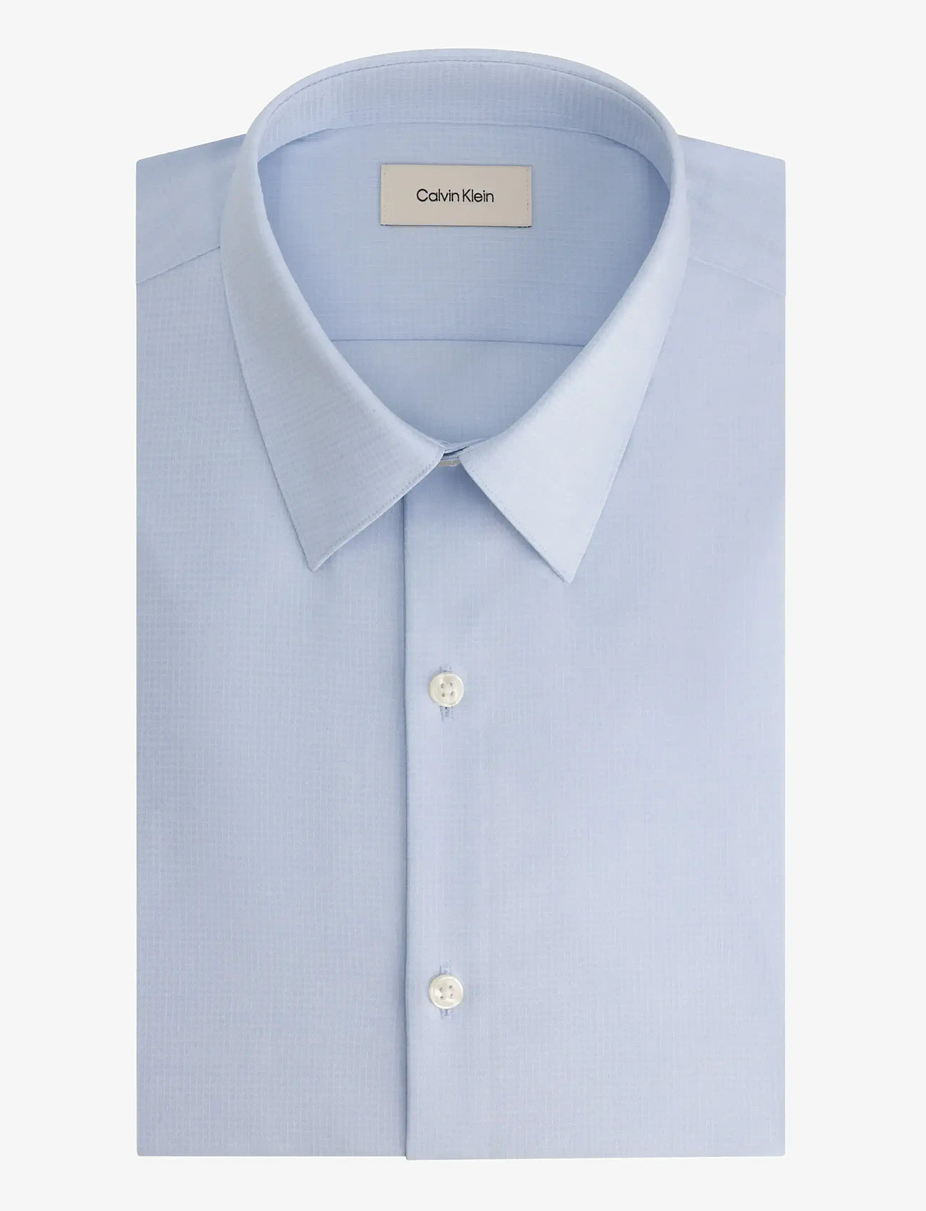 Calvin Klein - SLIM MULTI STR NI SLD - kostymskjortor - blue - 0