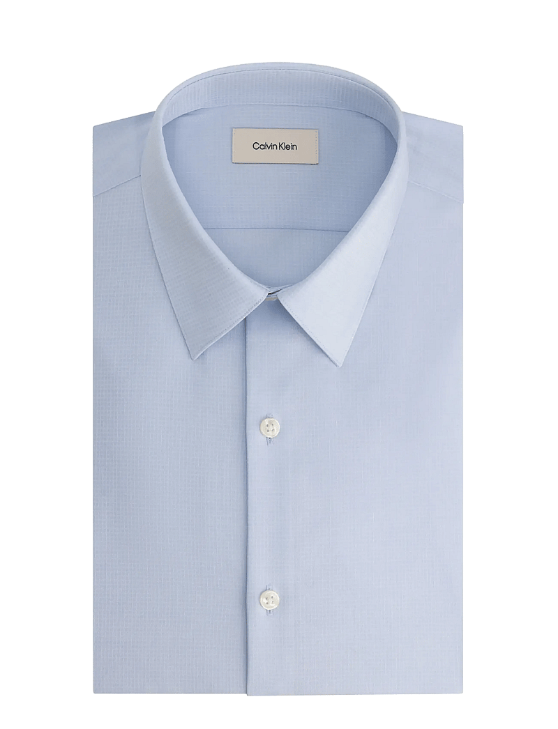 Calvin Klein - SLIM MULTI STR NI SLD - formelle skjorter - blue - 0