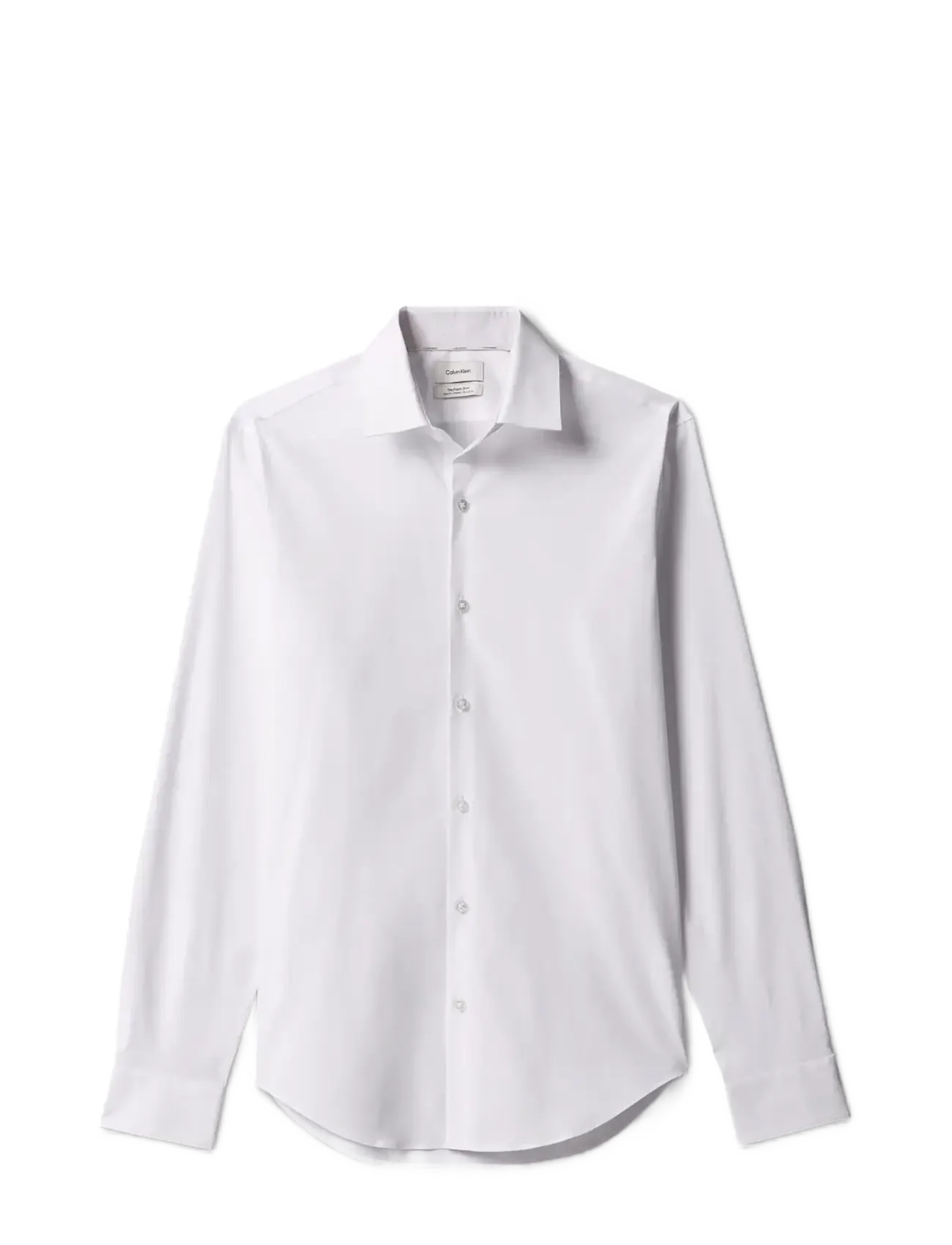 Calvin Klein - SLIM ESNTL POPLIN STR SLD - formal shirts - white - 1
