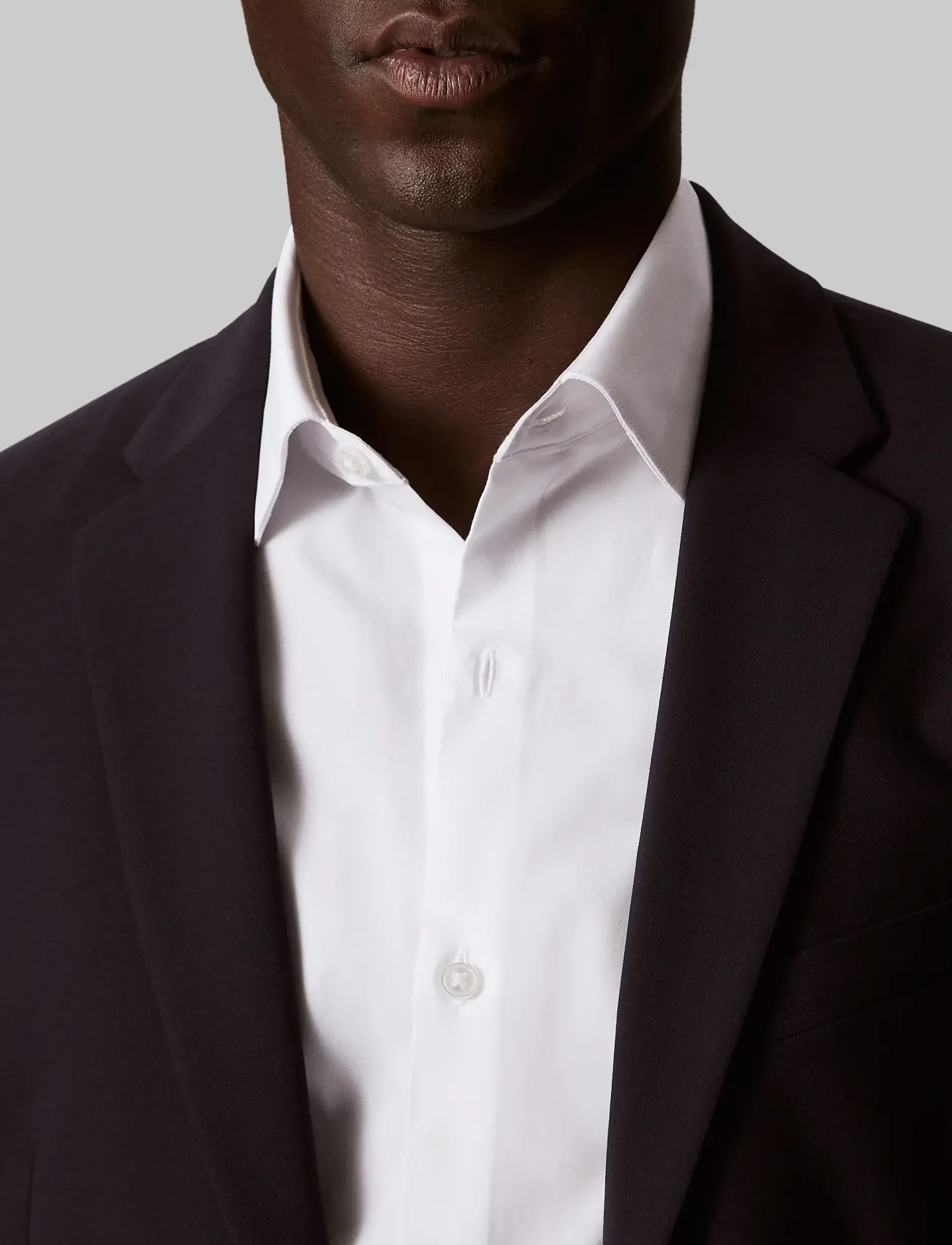 Calvin Klein Slim Esntl Poplin Str Sld kostymskjortor herr – bild 5