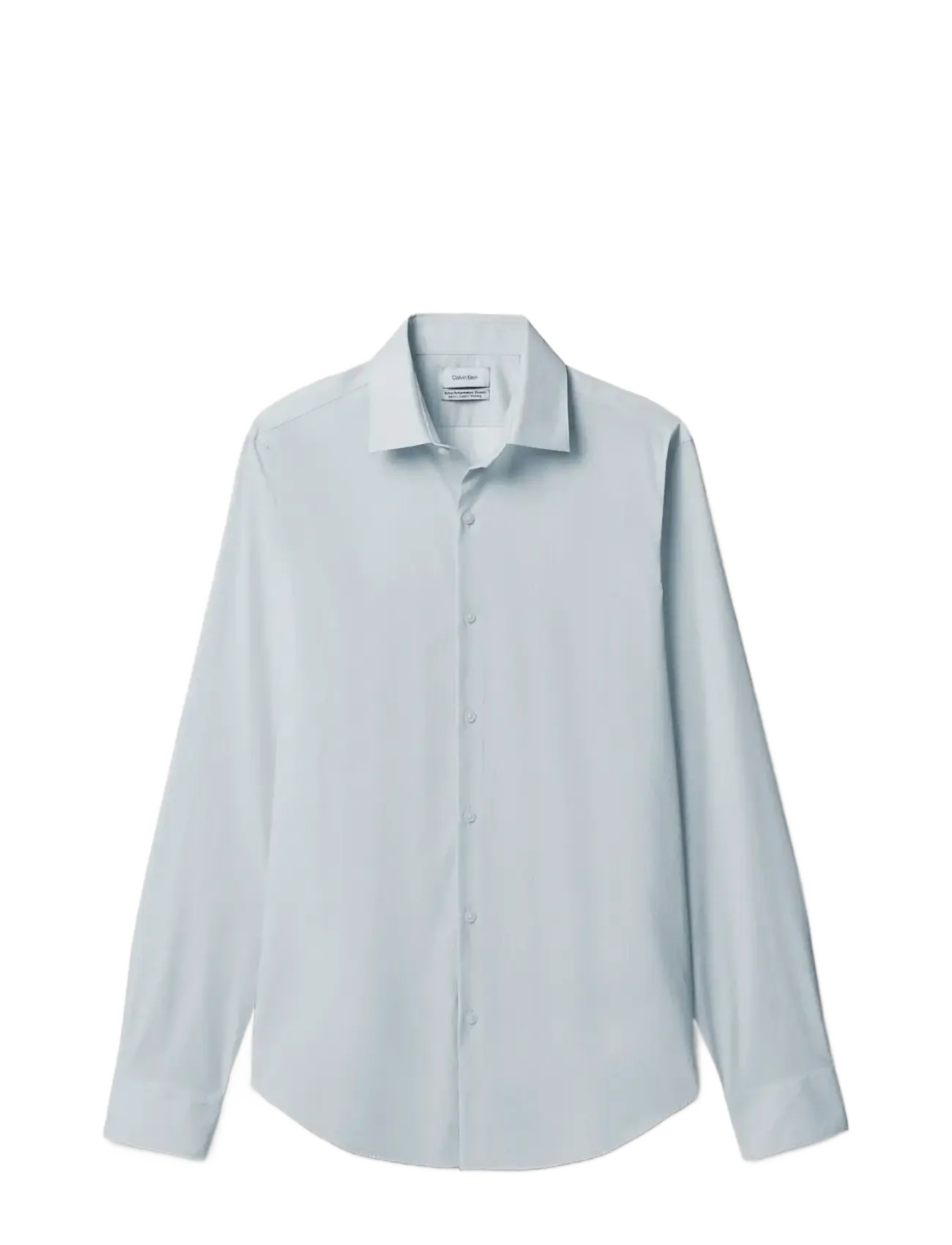 Calvin Klein SLIM ACTV PERF STR PRT - Business skjorter - GLACIER BLUE / blue