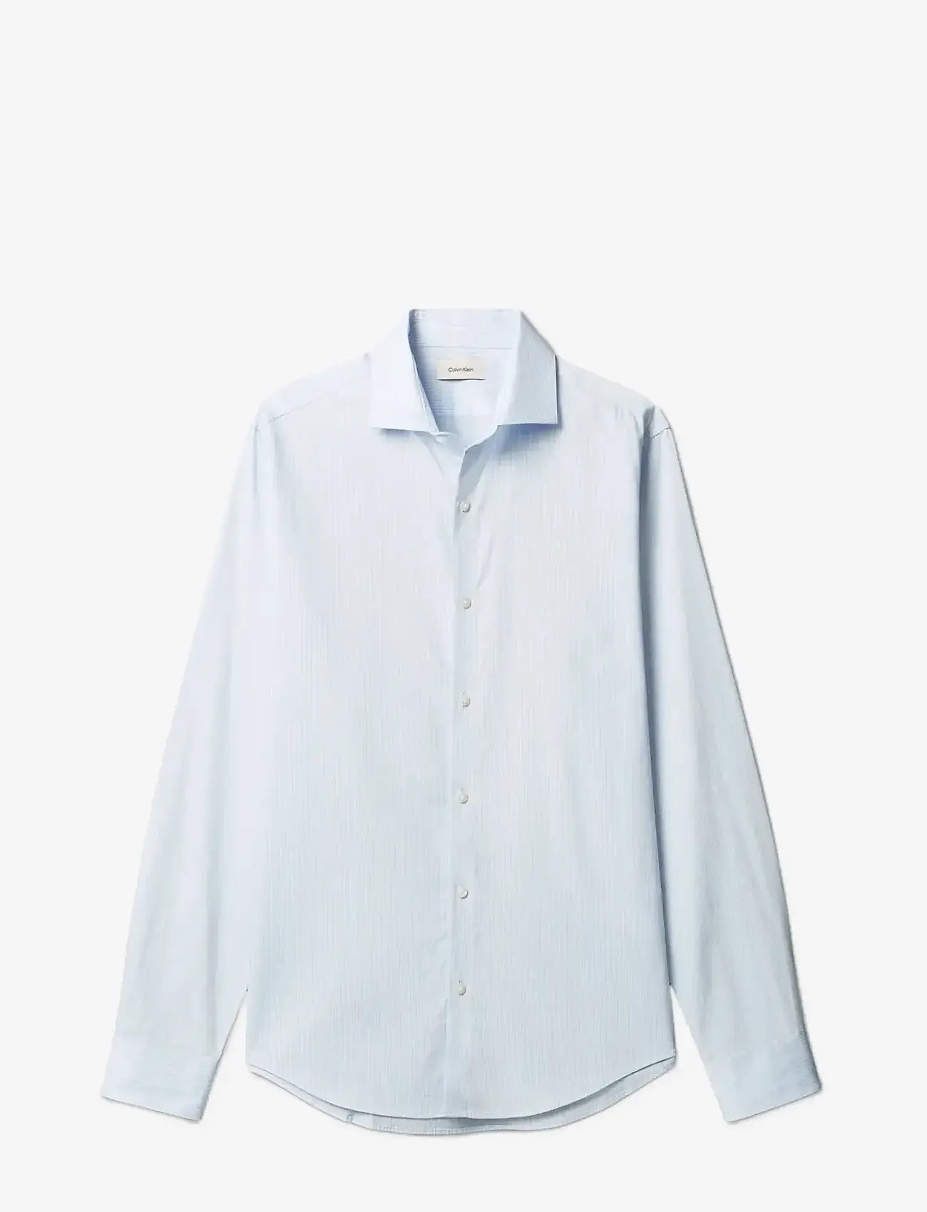 Calvin Klein - SLIM SFT WSHD STR STP - triibulised särgid - light blue - 1