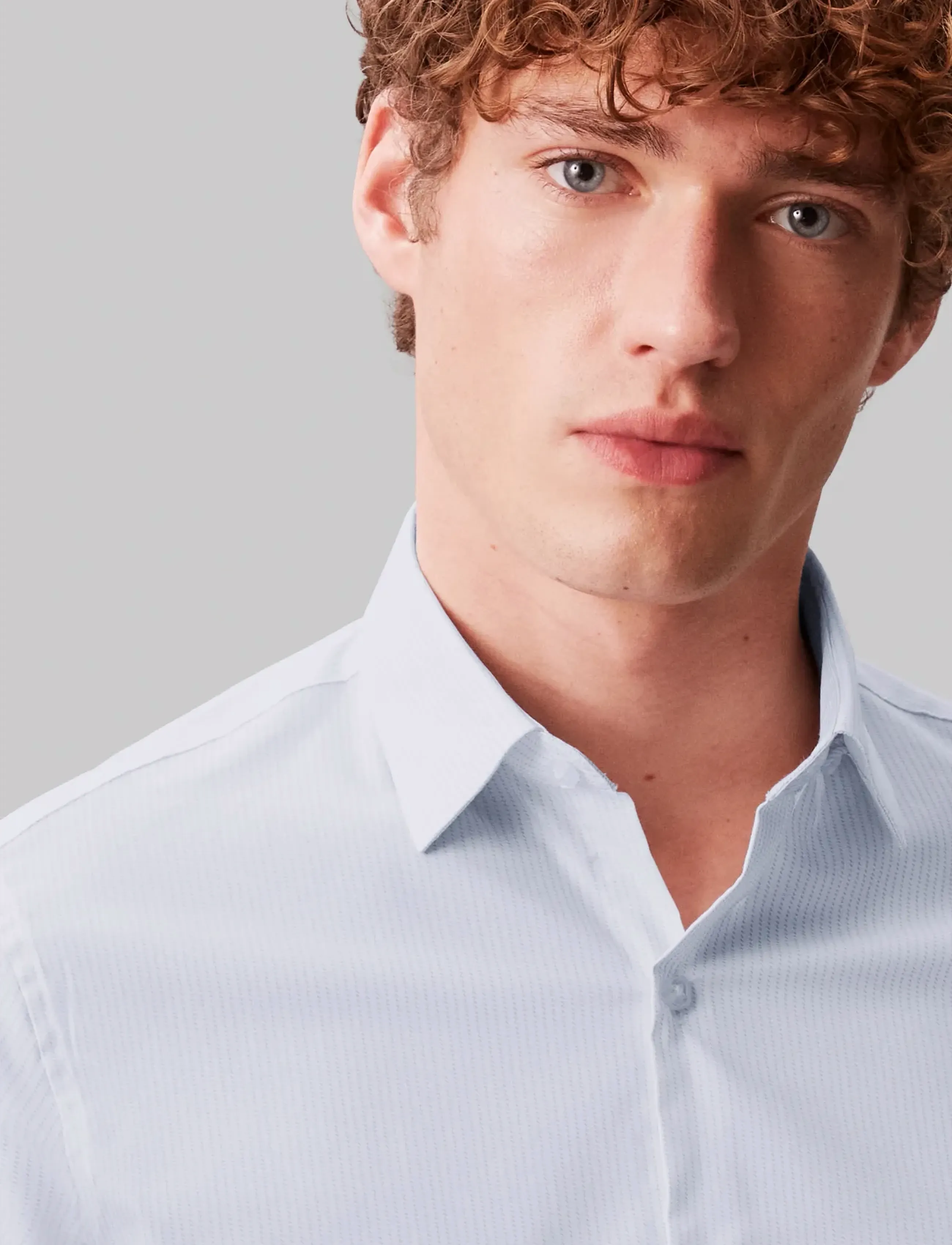 Calvin Klein - SLIM UNTK KINETIC STR PRT - gestreifte hemden - stream - 3