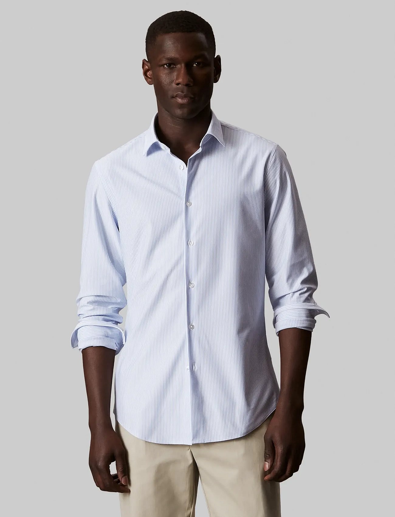 Calvin Klein | Slim Ref Knit Stp | 42