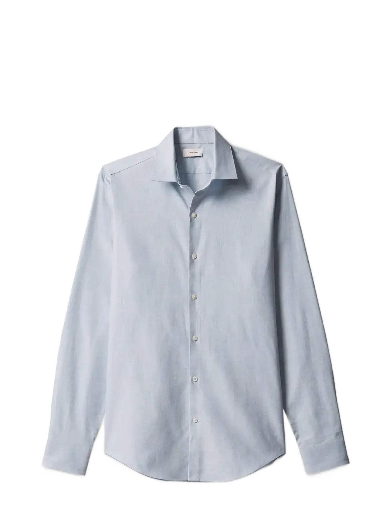 CALVIN KLEIN Slim Sft Melange Cmft Sld Blau - 38 - Herren