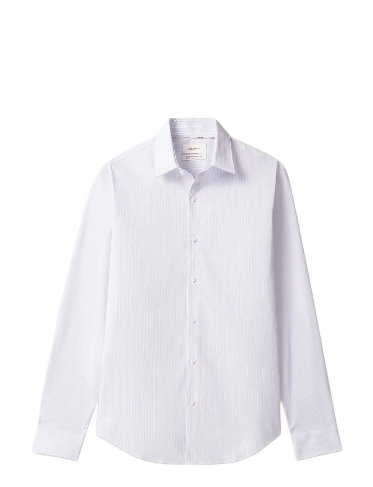 Calvin Klein - SLIM PERF NI STR STP - formelle skjorter - blue multi - 1