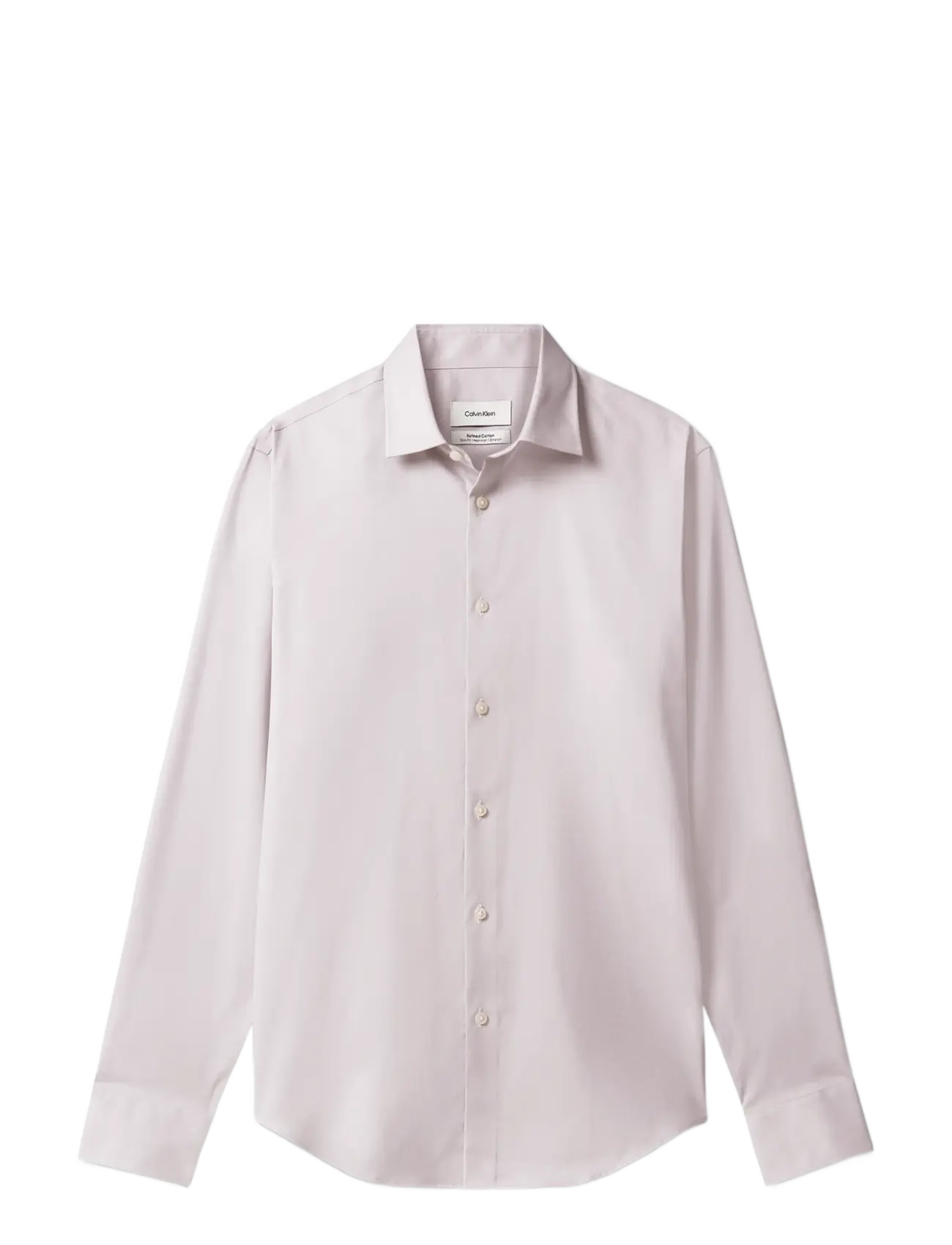 Calvin Klein - SLIM REF CTN STR SLD - formelle skjorter - taupe - 1