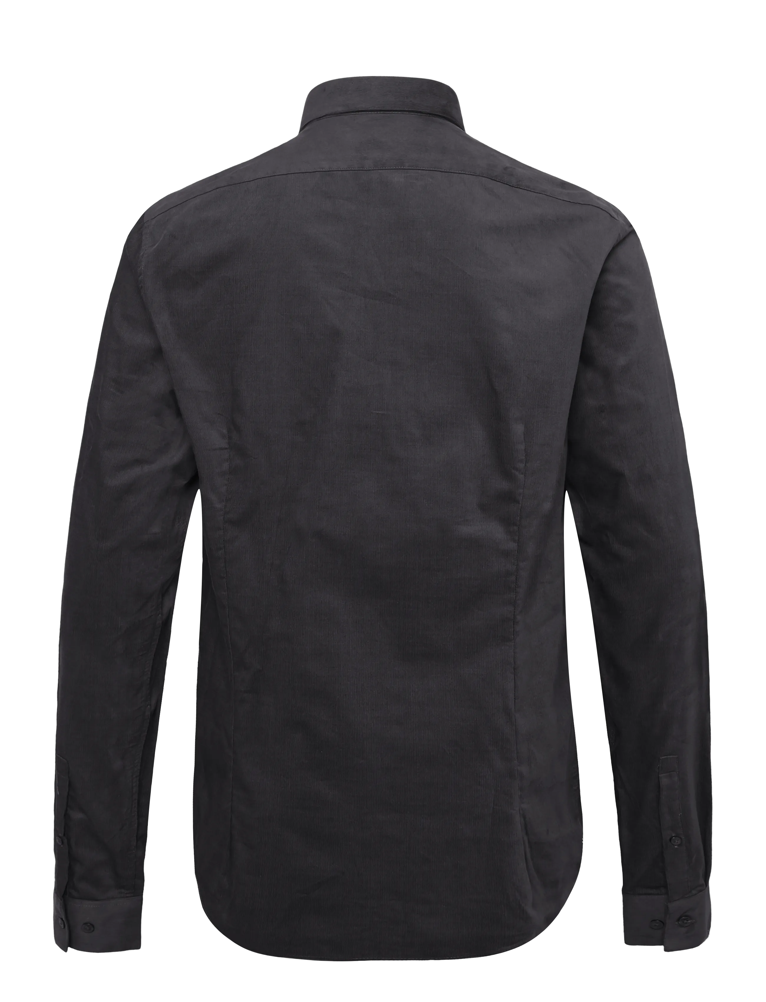 Calvin Klein - SLIM CORD SLD - freizeithemden - grey - 1