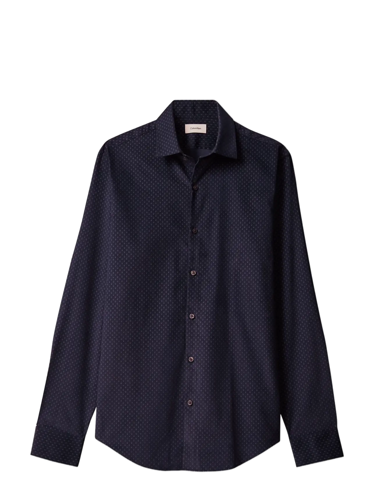 Calvin Klein - SLIM CORD PRT - navy - 1