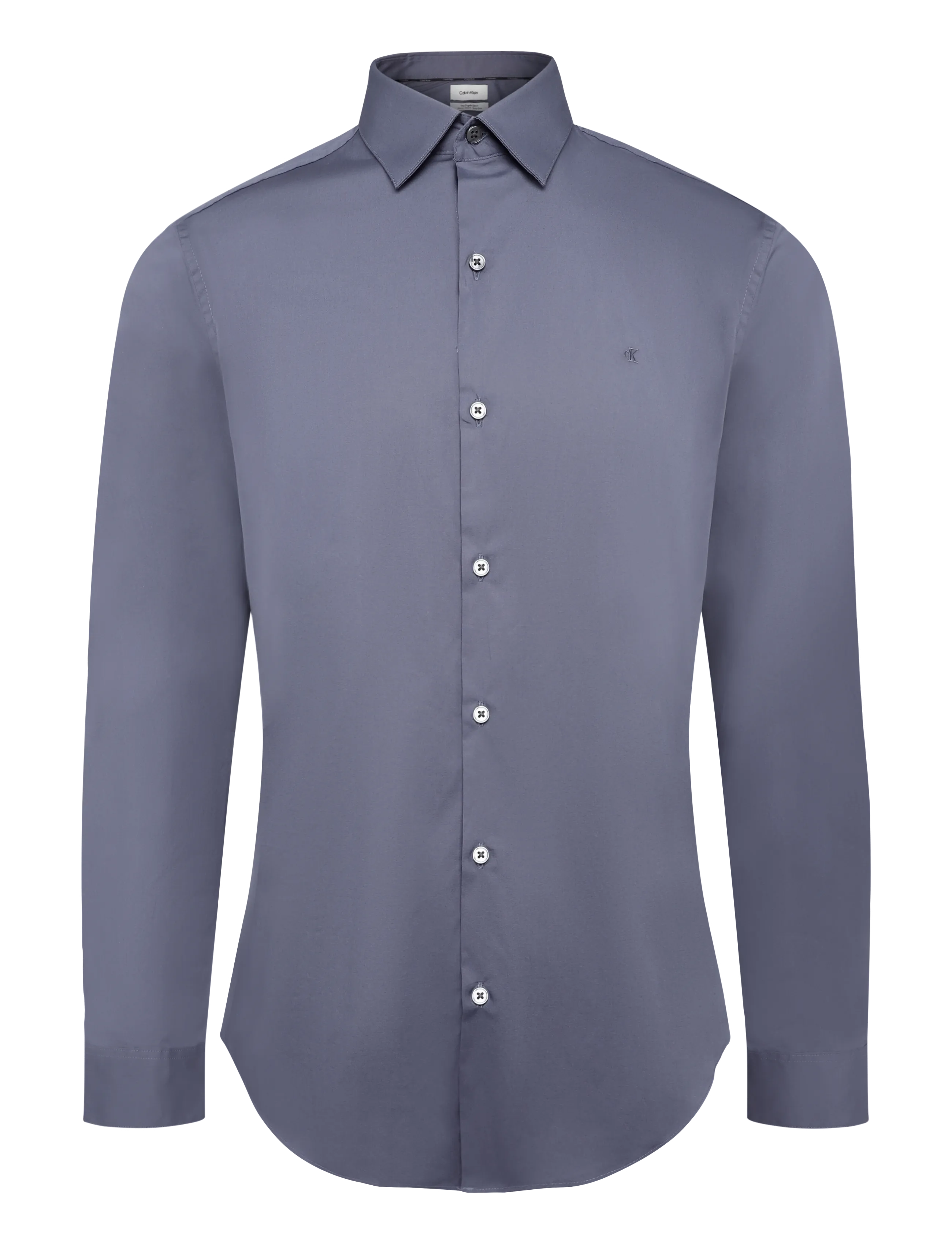 Calvin Klein - SLIM ESNTL POPLIN STR SLD - formelle hemden - crown blue - 1