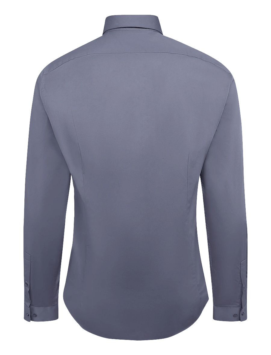 Calvin Klein - SLIM ESNTL POPLIN STR SLD - formelle hemden - crown blue - 2