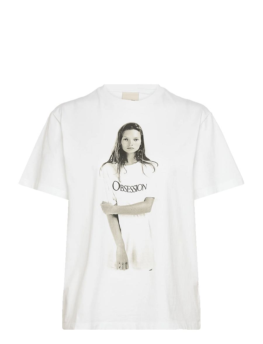 Calvin Klein - OBSESSION UNISEX CLASSIC TEE - t-särgid - bright white - 1