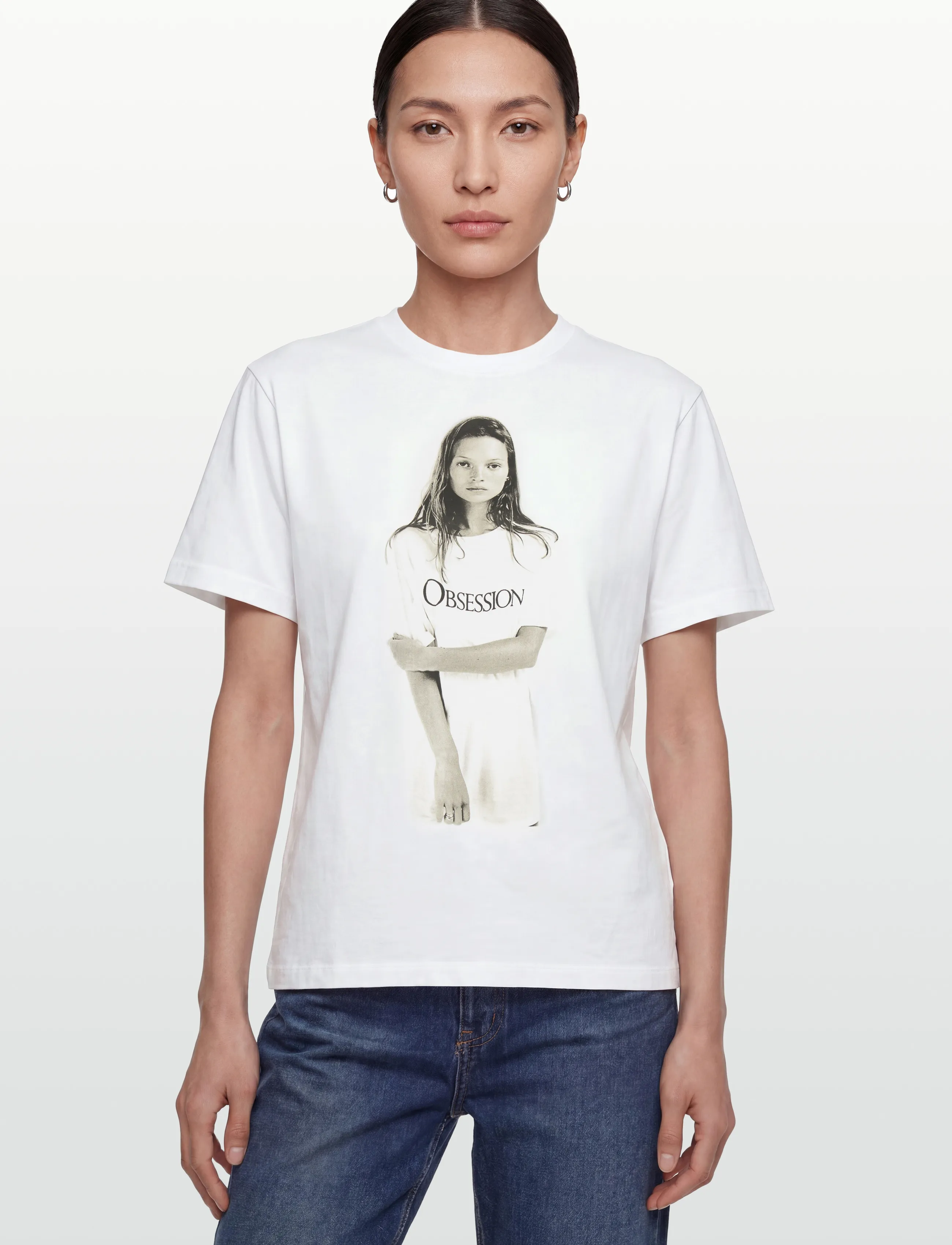 Calvin Klein Obsession Unisex Classic Tee t-shirts dam – bild 2