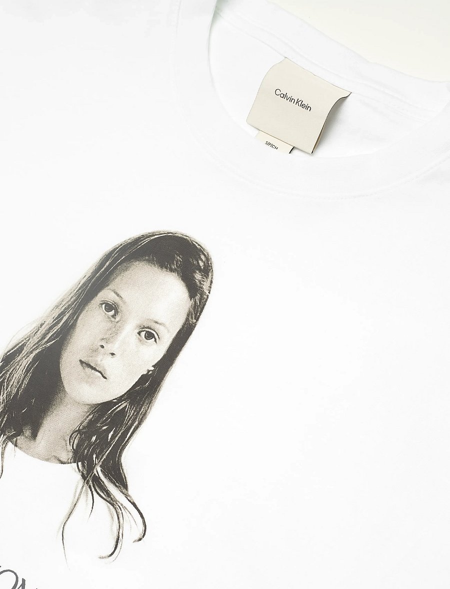 Calvin Klein - OBSESSION UNISEX CLASSIC TEE - t-särgid - bright white - 5