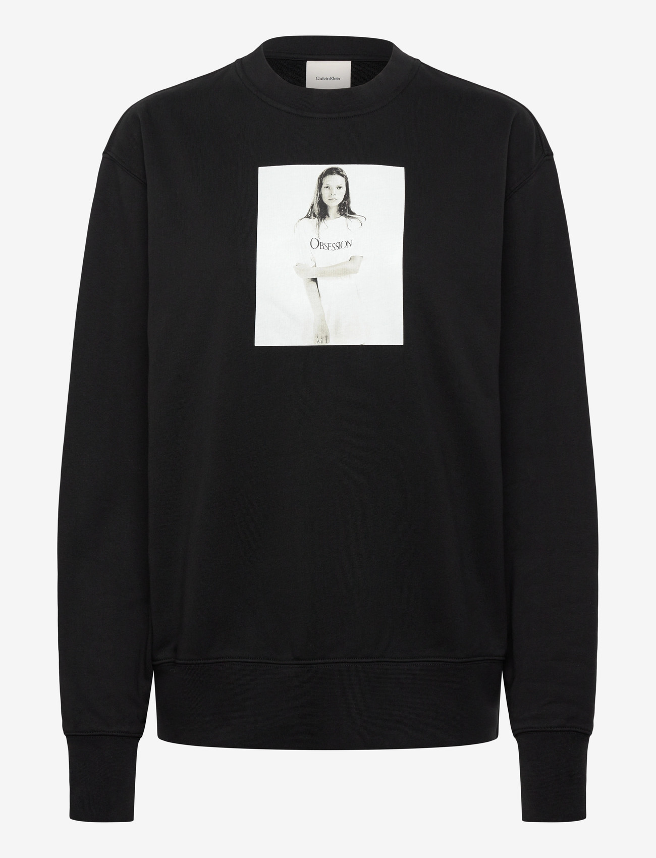 Calvin Klein - KATE OBSESSION BOYFRIEND SWEATSH - alltags-style - black - 1