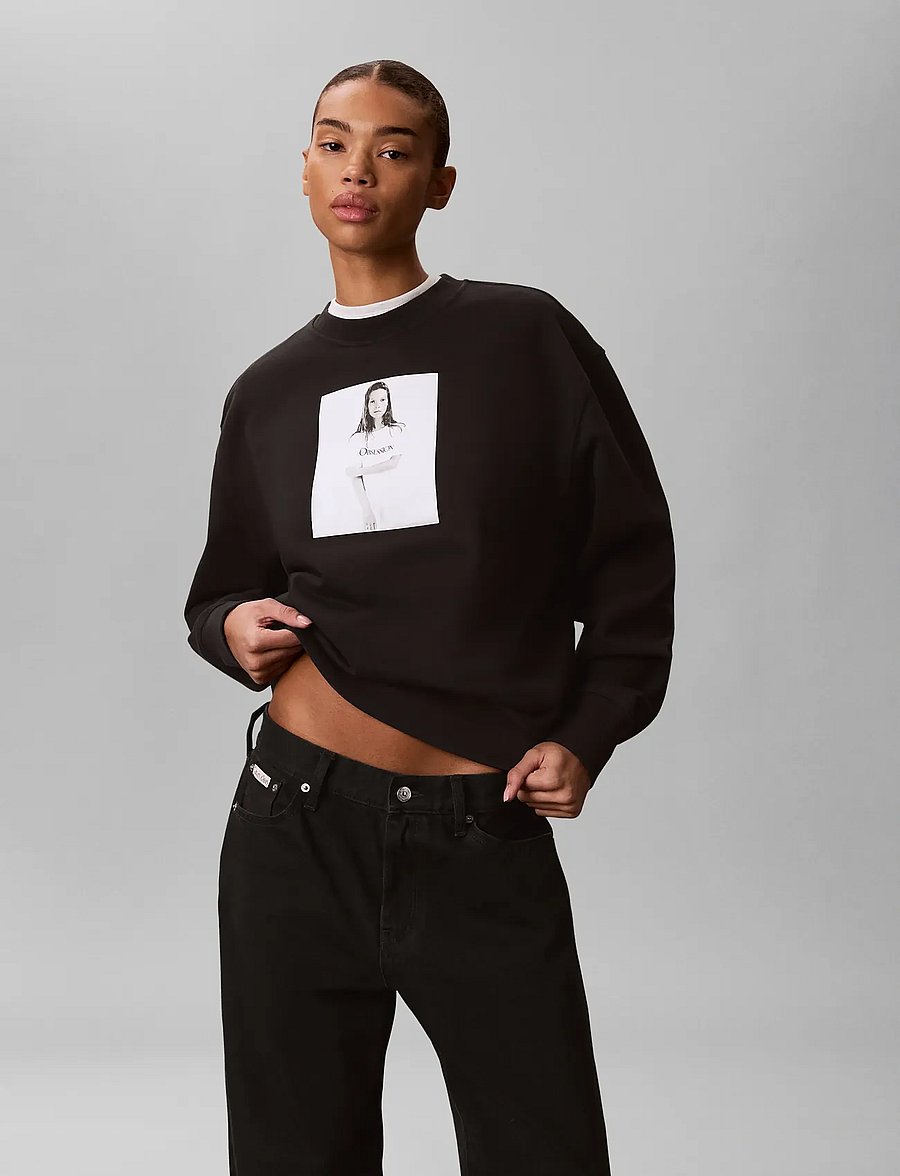Calvin Klein - KATE OBSESSION BOYFRIEND SWEATSH - alltags-style - black - 4