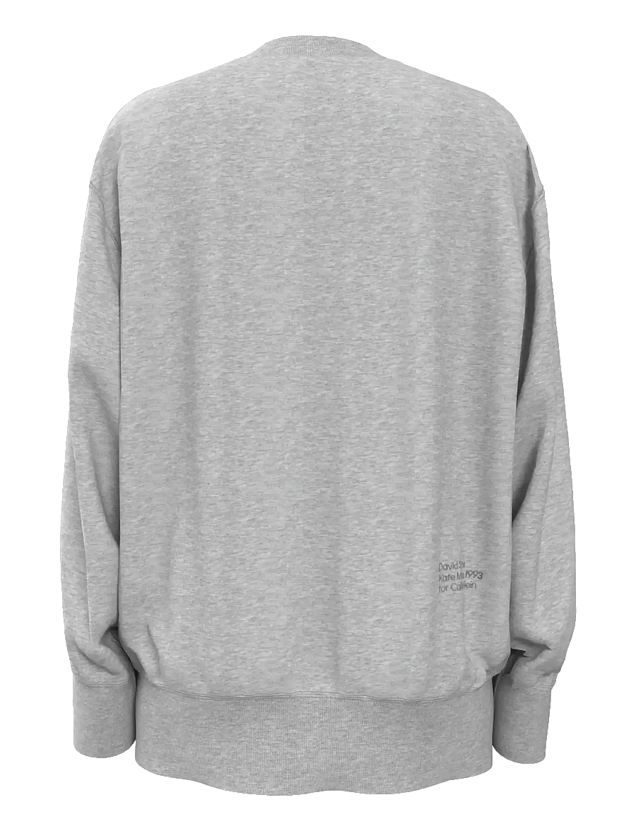 Calvin Klein - KATE OBSESSION BOYFRIEND SWEATSH - alltags-style - heroic grey heather - 2