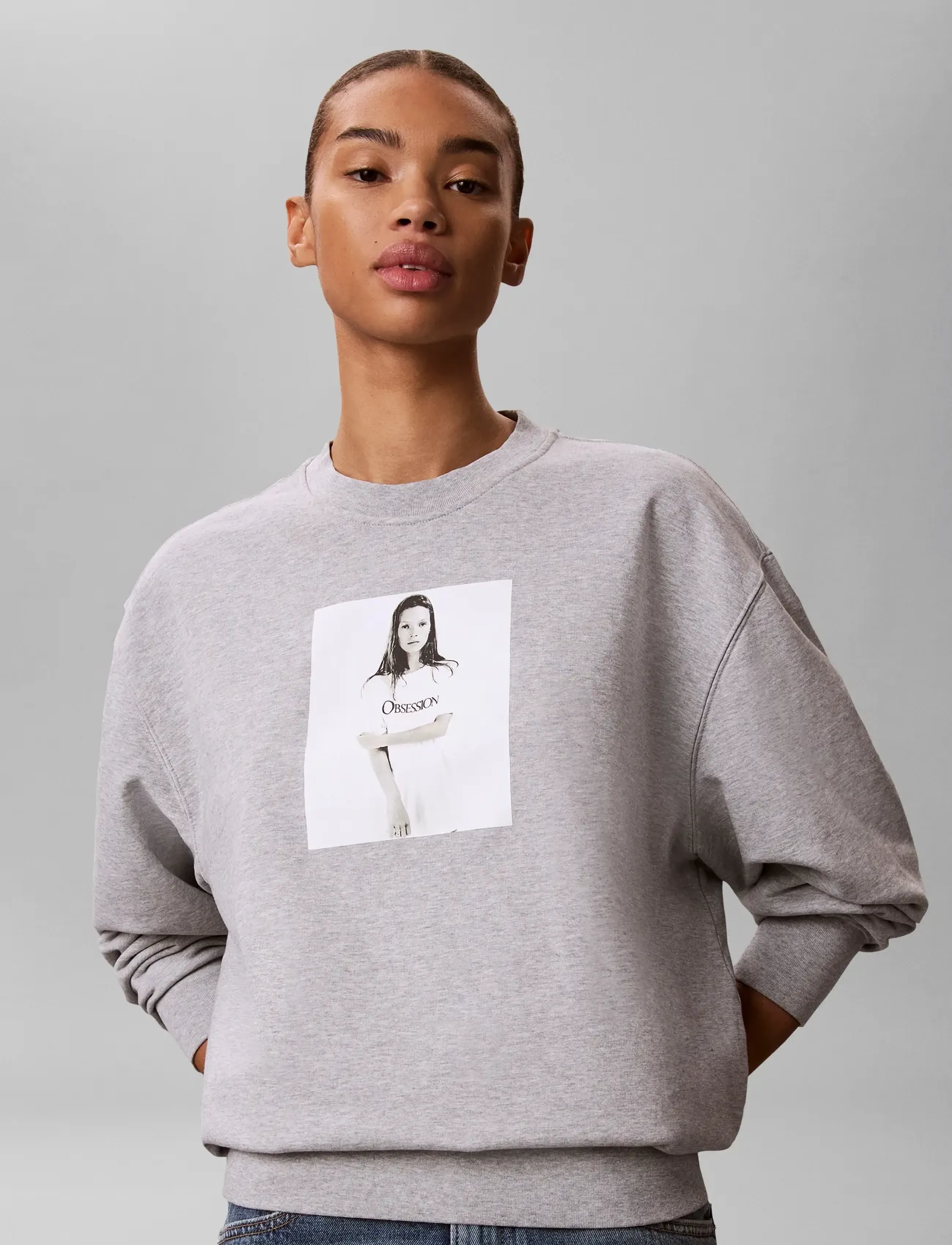 Calvin Klein Kate Obsession Boyfriend Sweatsh tröjor dam – bild 5