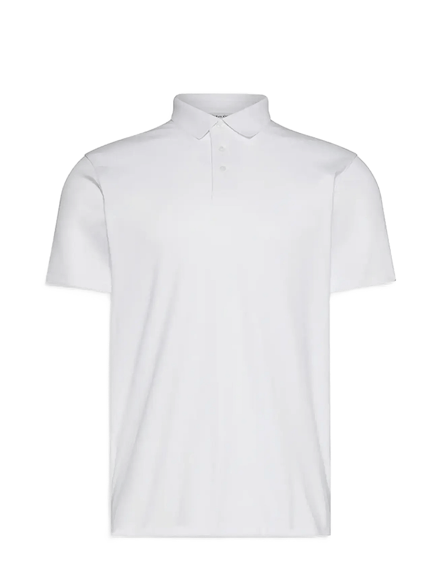 Calvin Klein - SS NA WHSL SUPIMA POLO - kurzärmelig - bright white - 1