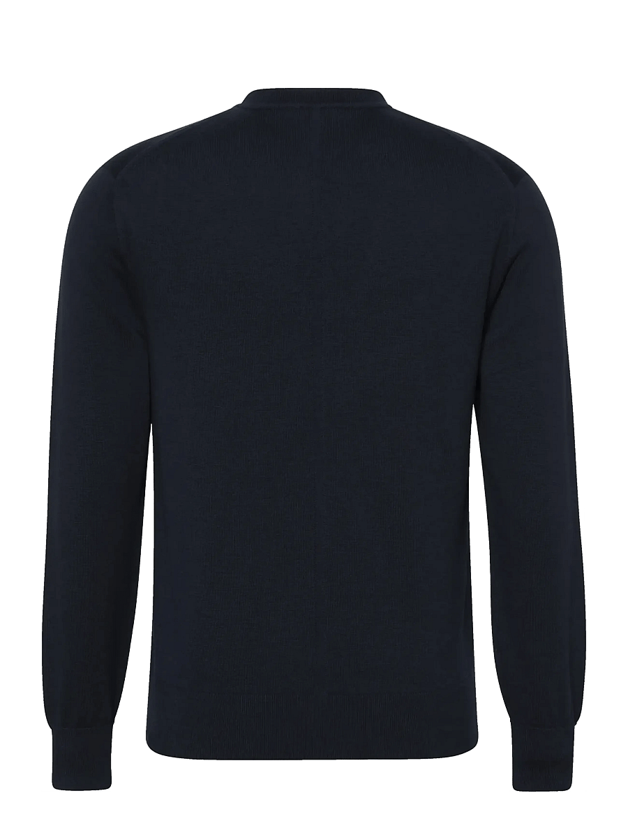 Calvin Klein - LS SUPIMA COTTON CREW 14GG - rundhals - dark sapphire - 2
