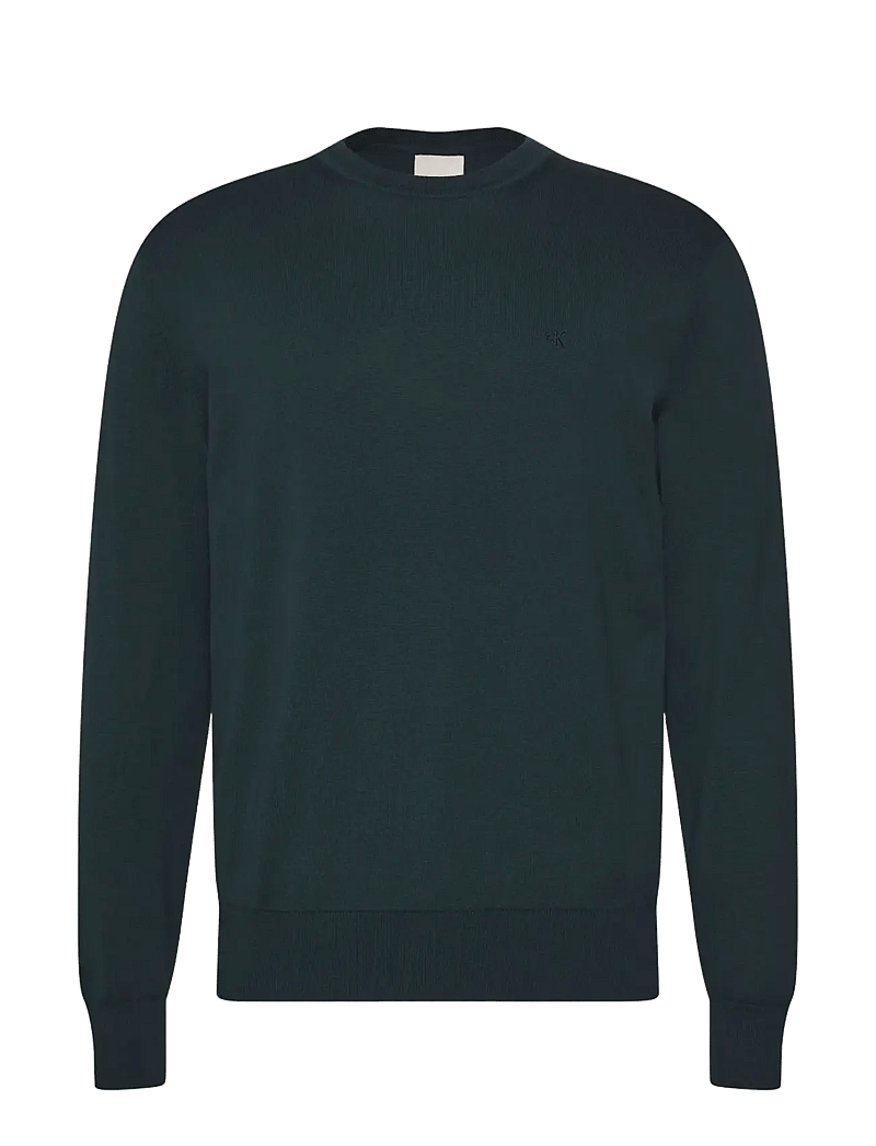 Calvin Klein - LS SUPIMA COTTON CREW 14GG - rundhals - magical forest - 1