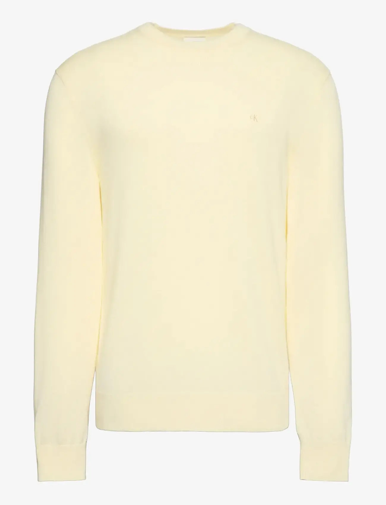 Calvin Klein - LS SUPIMA COTTON CREW 14GG - rund hals - pear sorbet - 1
