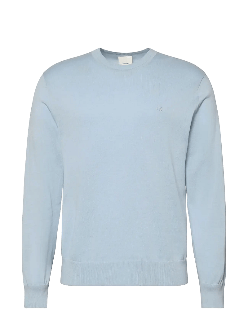 Calvin Klein - LS SUPIMA COTTON CREW 14GG - rundhals - plein air - 1