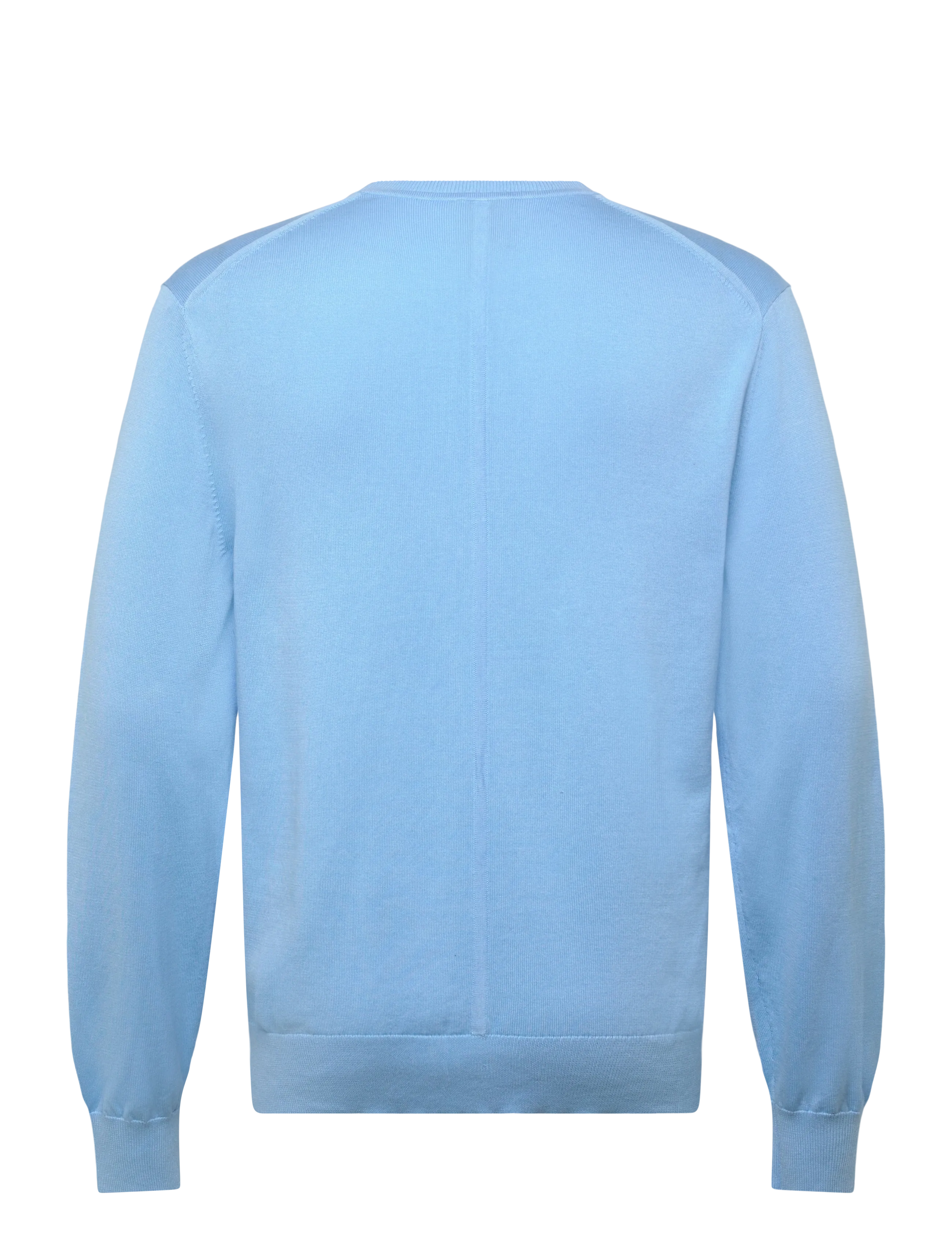 Calvin Klein - LS SUPIMA COTTON CREW 14GG - Ümmarguse kaelusega kudumid - track blue - 2