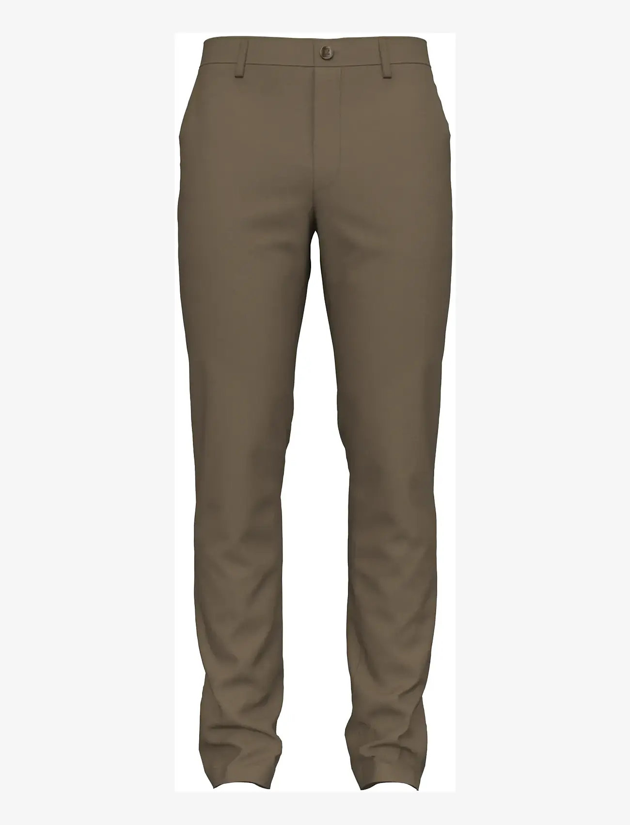 Calvin Klein - SLIM REFINED COTTON STRETCH TROU - chino püksid - capers - 1
