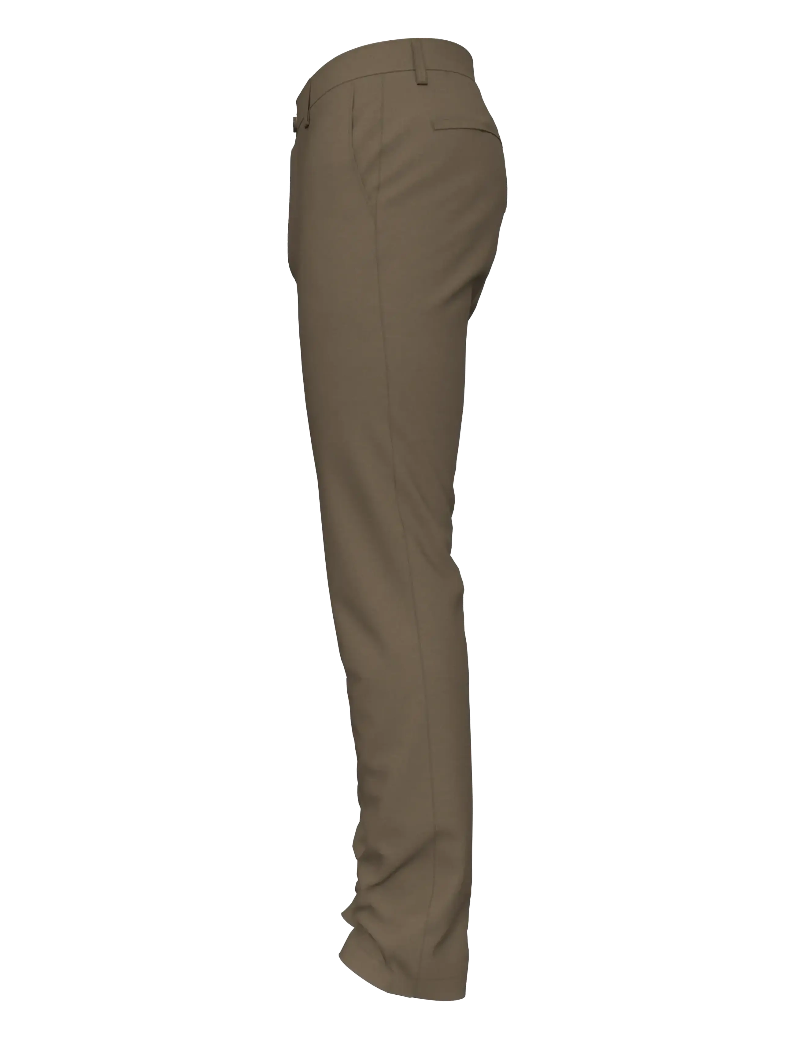 Calvin Klein - SLIM RFND CTTN STRTCH TROUSER - chinos - capers - 3