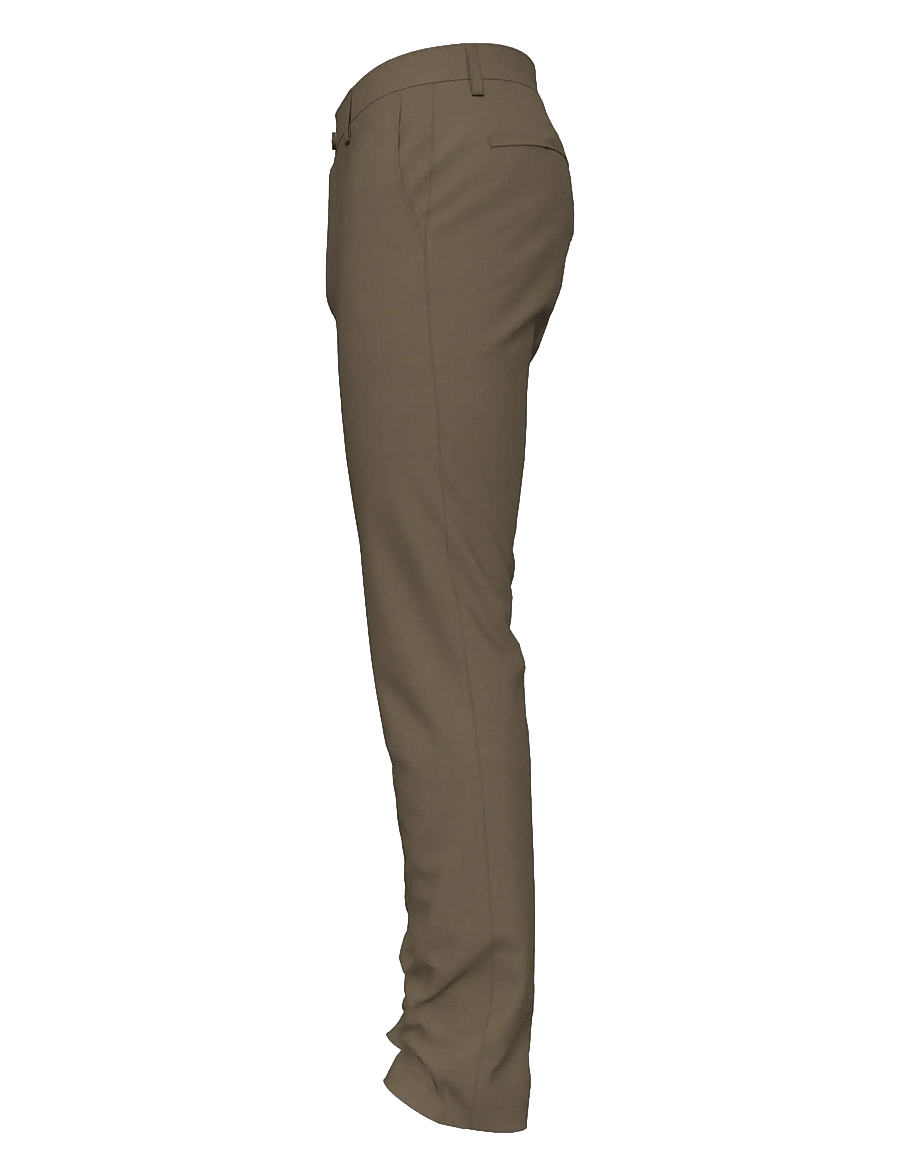 Calvin Klein - SLIM RFND CTTN STRTCH TROUSER - chinos - capers - 3