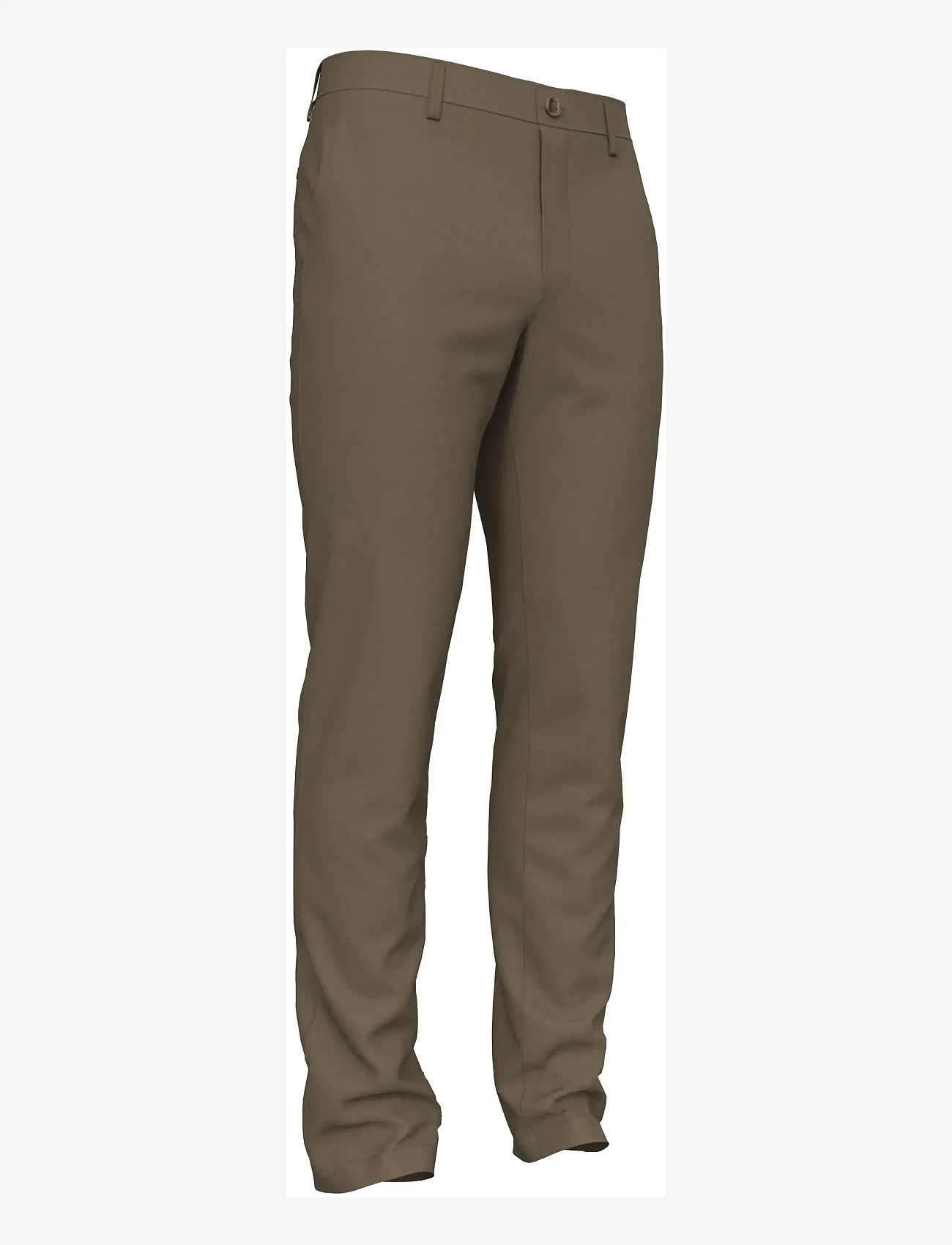 Calvin Klein - SLIM REFINED COTTON STRETCH TROU - chino püksid - capers - 4