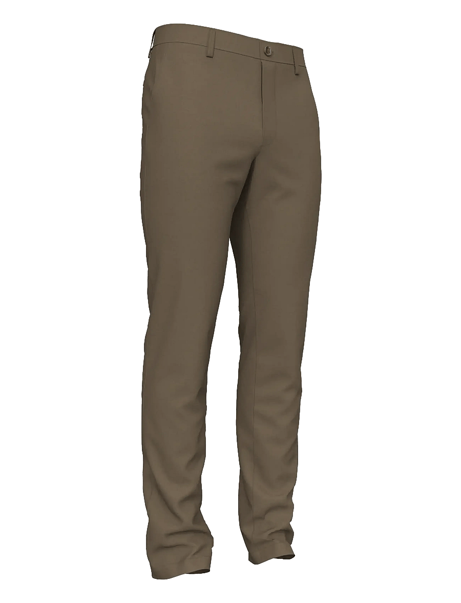 Calvin Klein - SLIM RFND CTTN STRTCH TROUSER - chinos - capers - 4