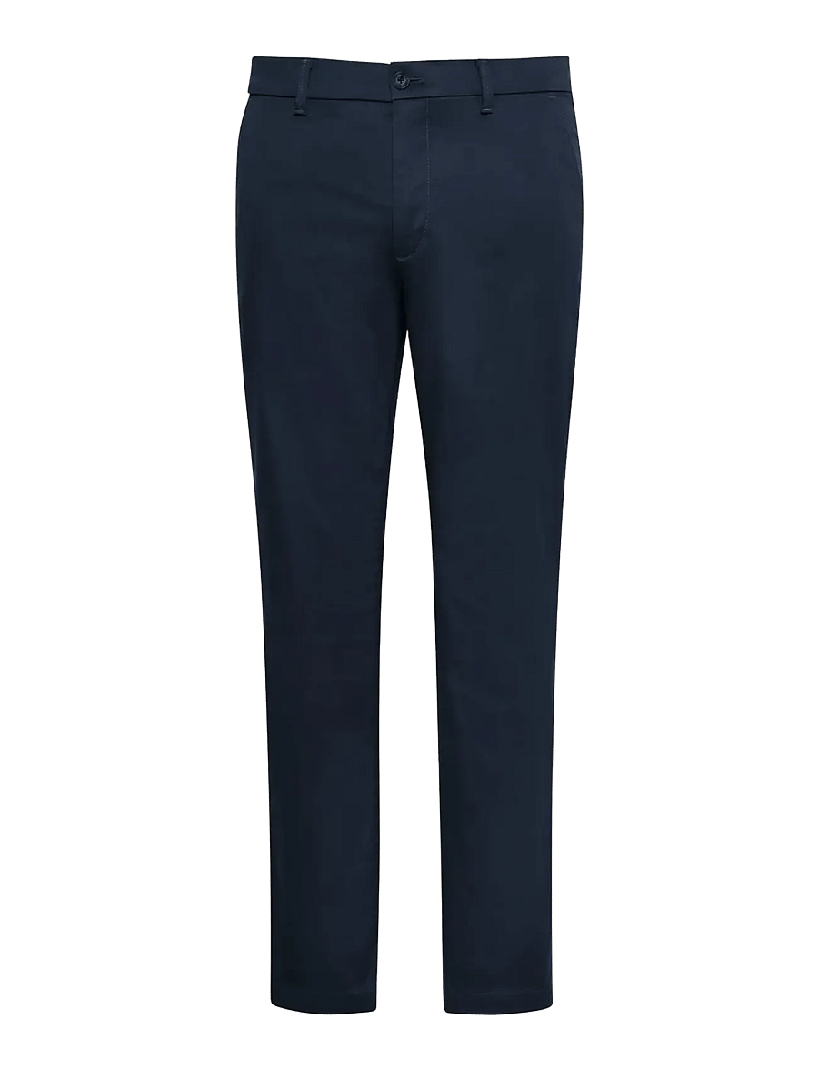 Calvin Klein - SLIM RFND CTTN STRTCH TROUSER - chinos - dark sapphire - 1