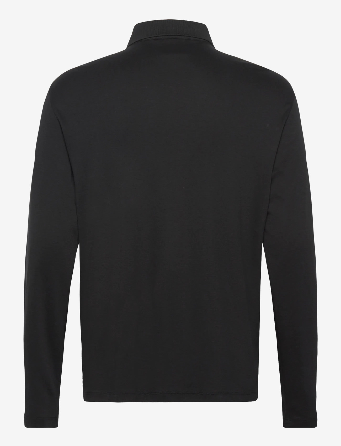 Calvin Klein - LS SUPIMA COTTON SOLID POLO - langärmelig - black - 2
