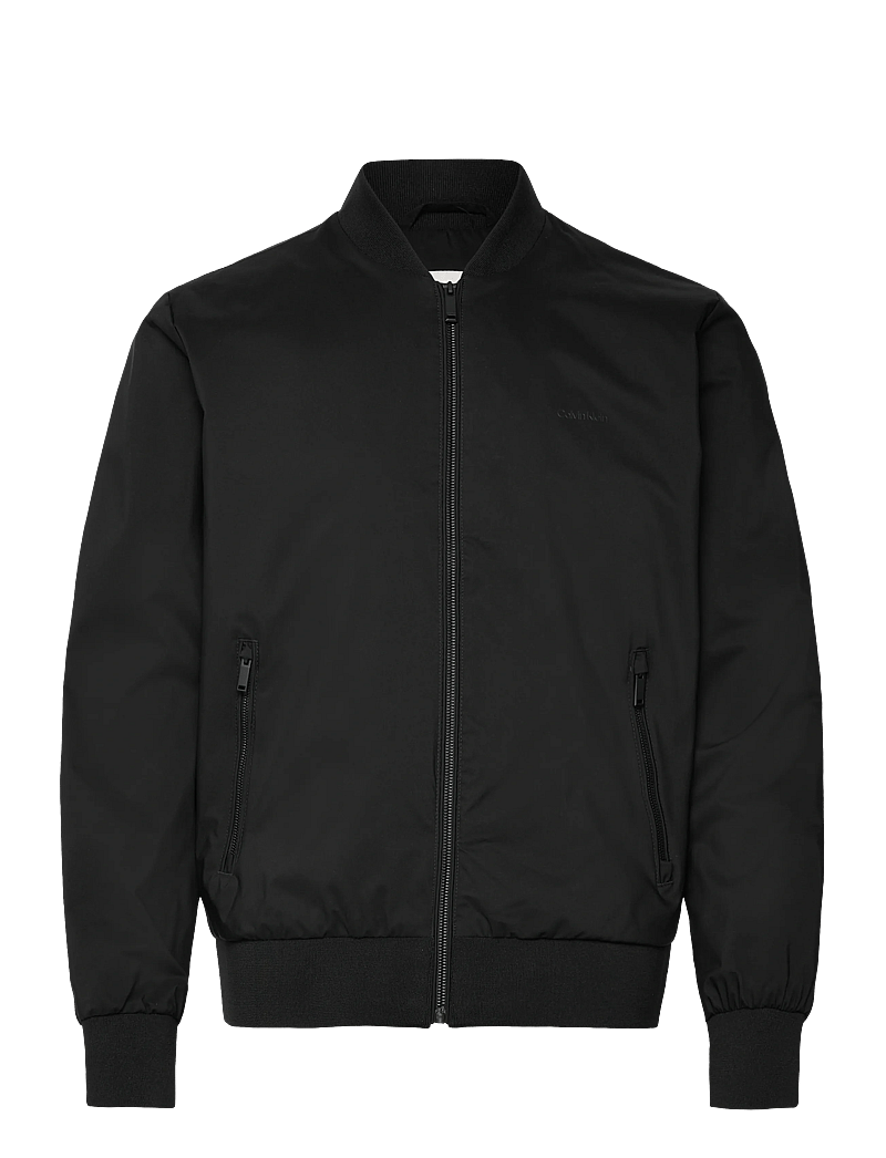 Calvin Klein - LS MATTE BOMBER JACKET - vårjackor - black - 0