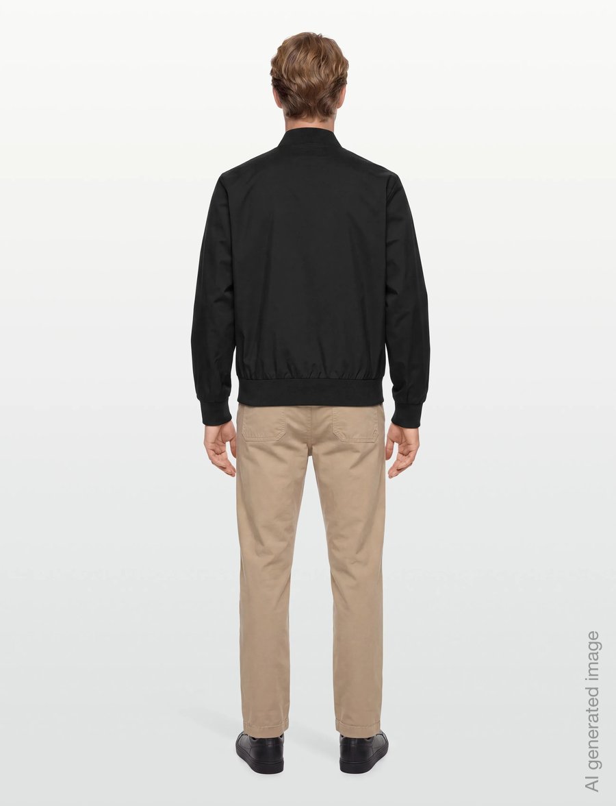 Calvin Klein - LS MATTE BOMBER JACKET - sügisjoped - black - 4