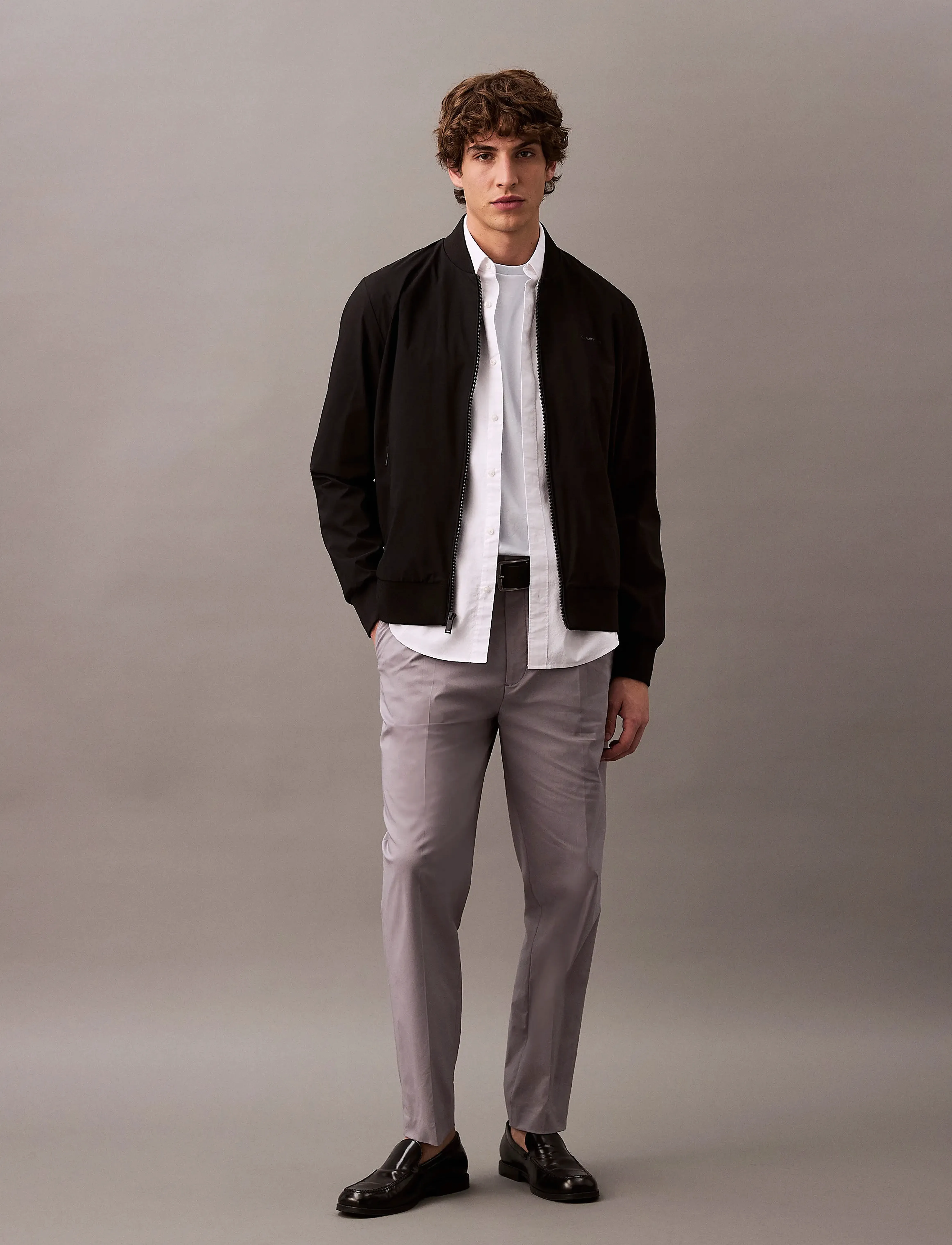 Calvin Klein - LS MATTE BOMBER JACKET - ytterkläder - black do not use - 4