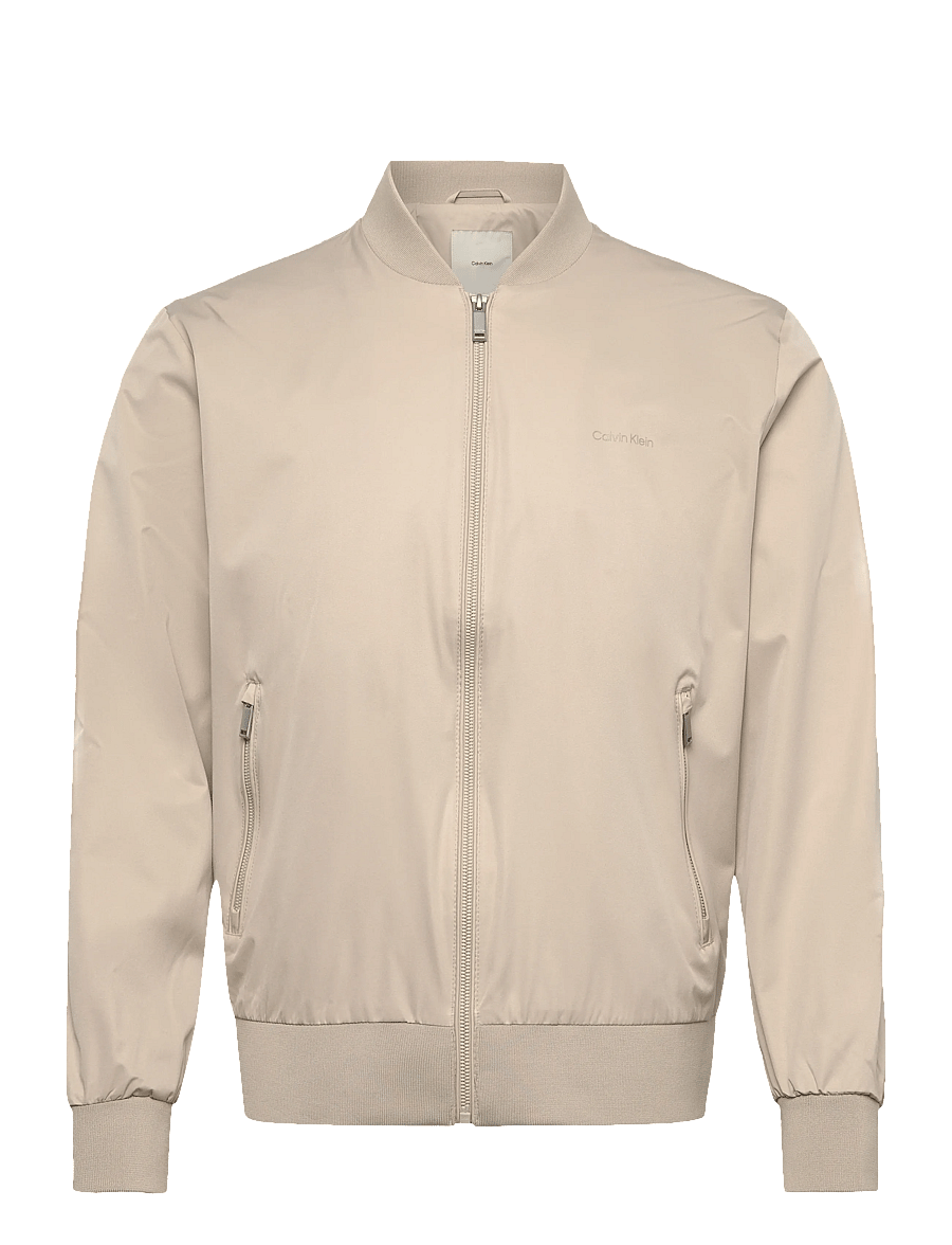 Calvin Klein - LS MATTE BOMBER JACKET - frühlingsjacken - island fossil - 0