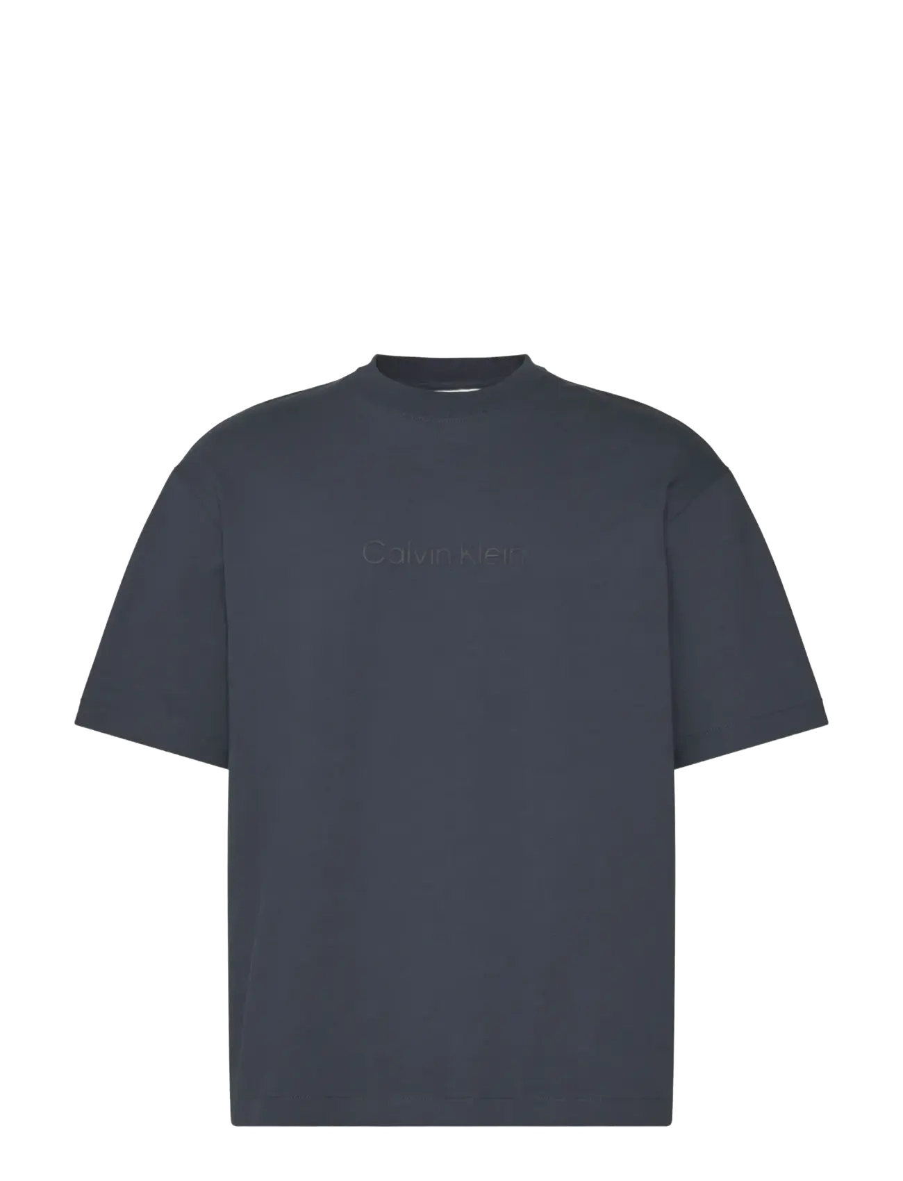 Calvin Klein SS RLXD STANDARD LOGO CREWNK TEE - T-shirts - ANCHOR NAVY / navy