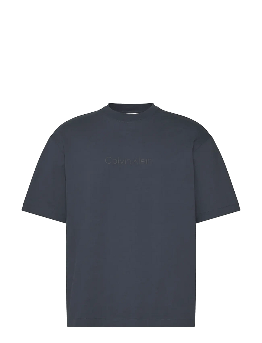 Calvin Klein - SS RLXD 16s STD LOGO CREWNK TEE - lühikeste varrukatega t-särgid - anchor navy - 1