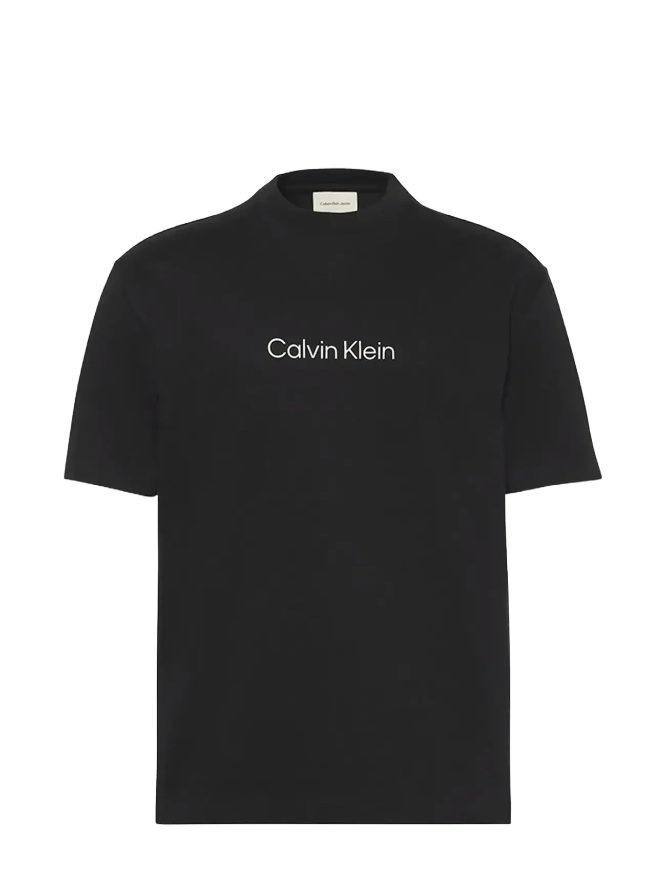 SS RLXD STANDARD LOGO CREWNK TEE - BLACK