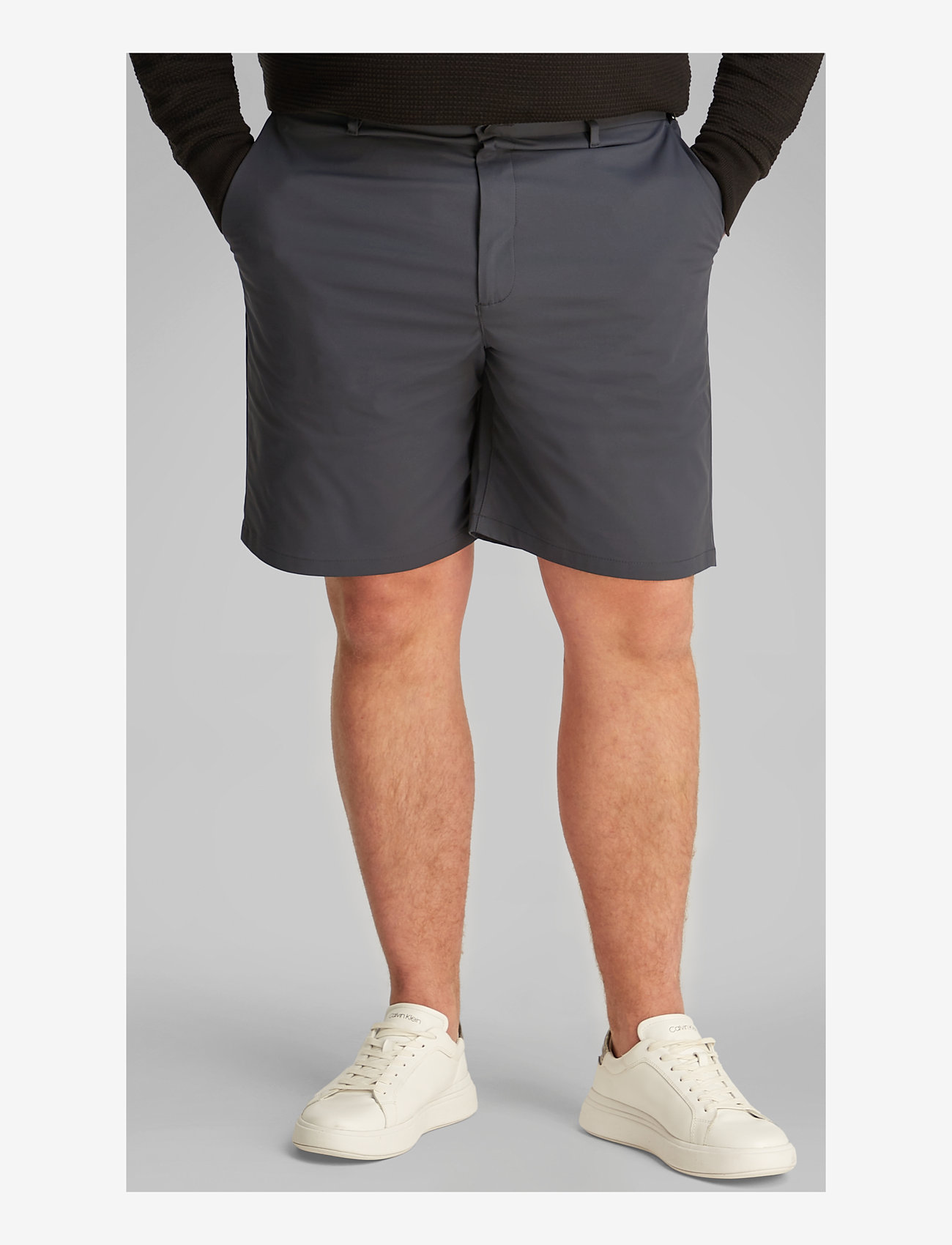 Calvin Klein - TECH SHORT 9" - casual shorts - asphalt - 0