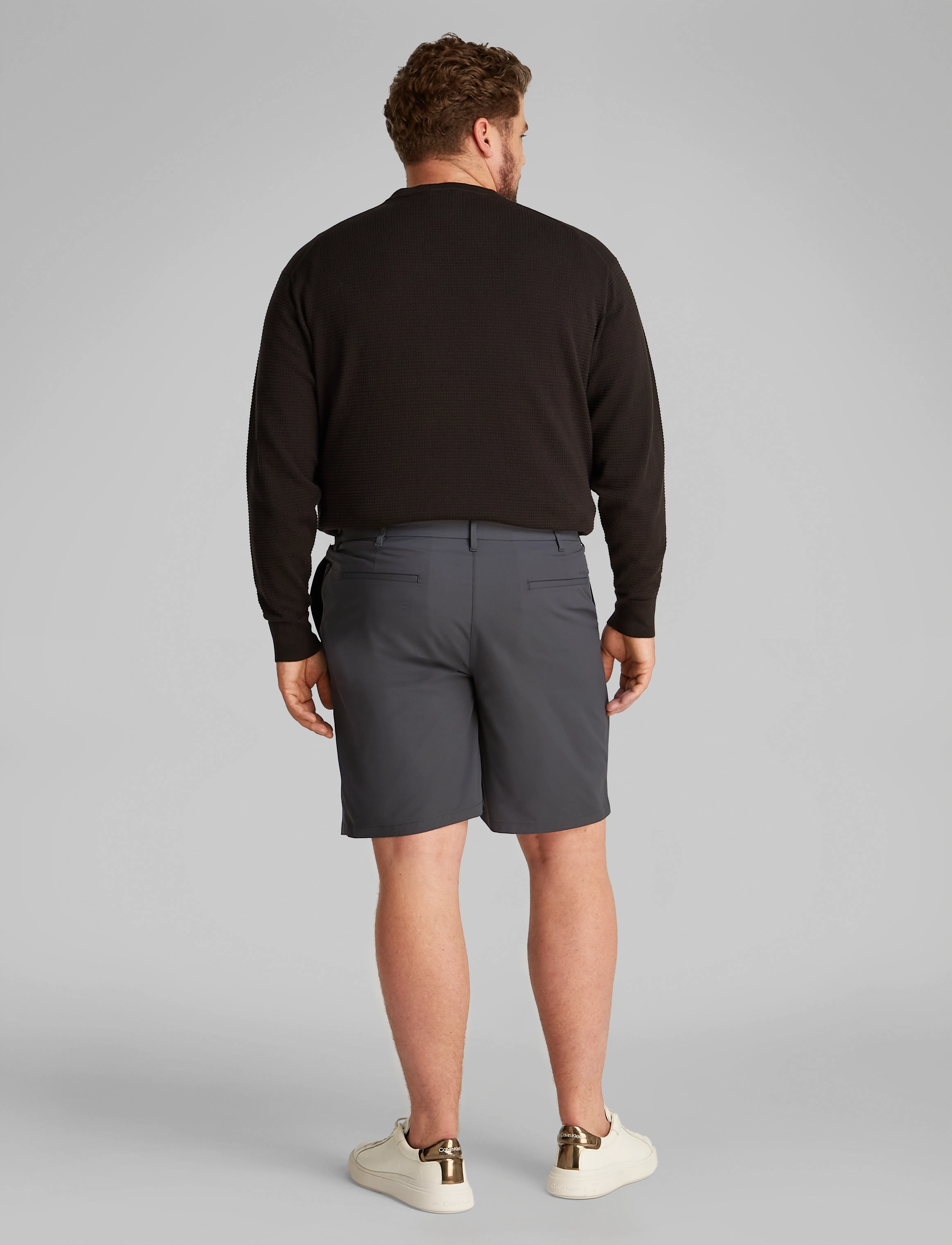 Calvin Klein - TECH SHORT 9" - mænd - asphalt - 3
