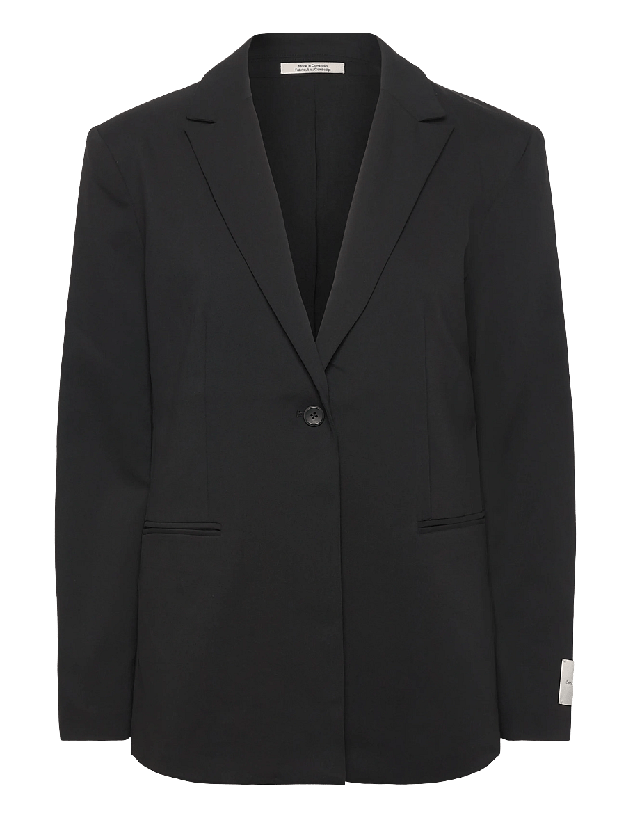 Calvin Klein - HERO BLAZER - GOOD 2 - Žaketes ar vienrindas pogājumu - black - 1
