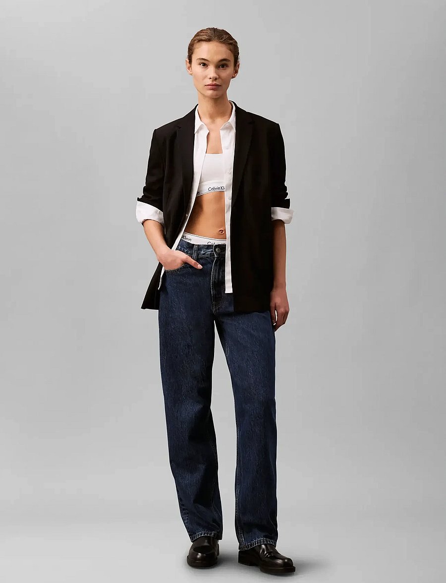 Calvin Klein - HERO BLAZER - GOOD 2 - Žaketes ar vienrindas pogājumu - black - 0