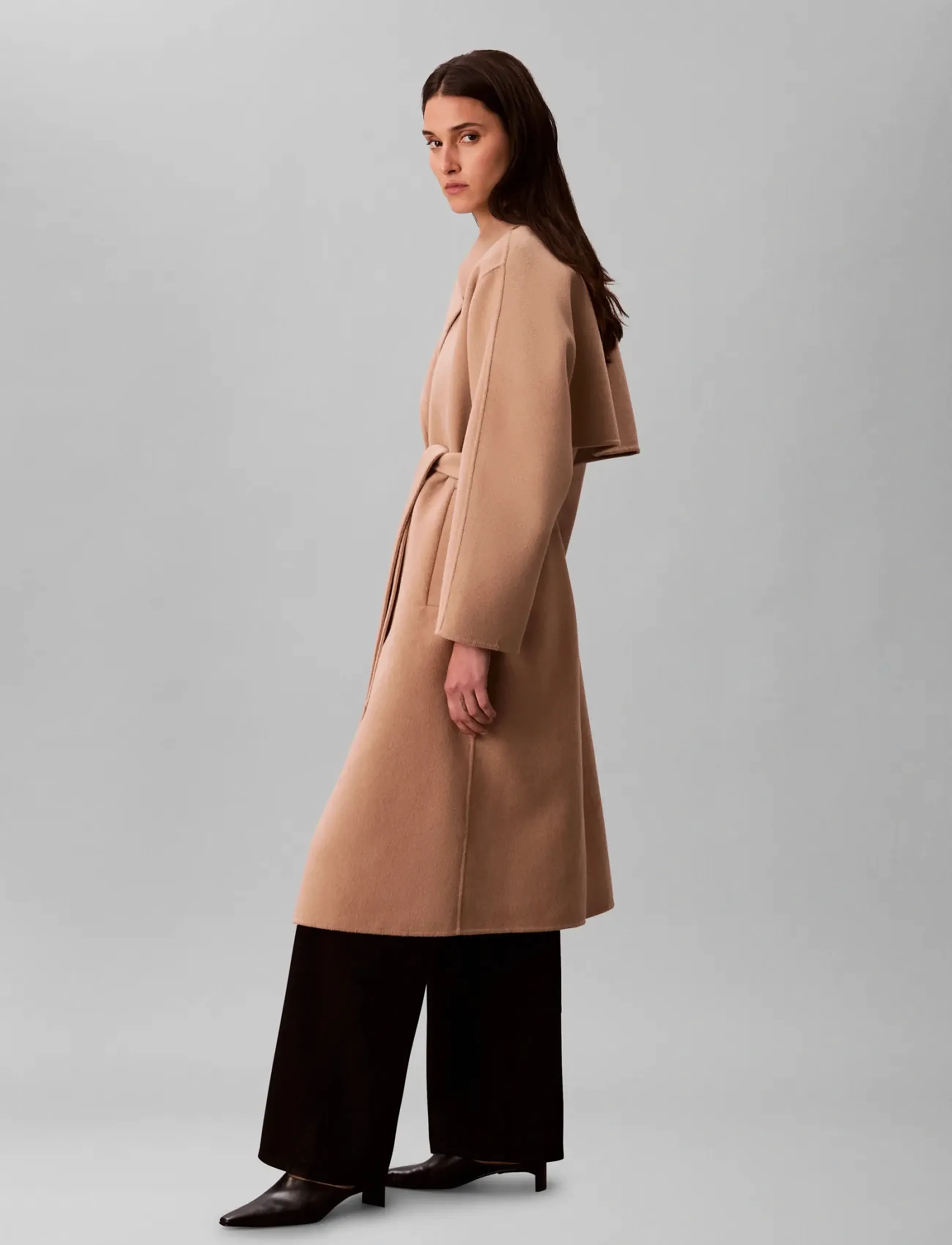 Calvin Klein - HERO TRENCH COAT-DBL FACE WOOL - - winterjassen - amphora - 4