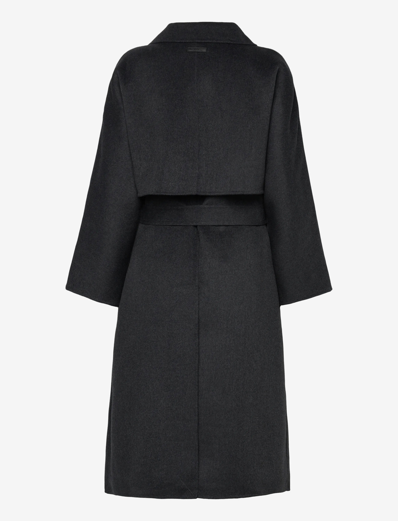 Calvin Klein - HERO TRENCH COAT-DBL FACE WOOL - - vinterjakker - b85 charcoal heather - 2