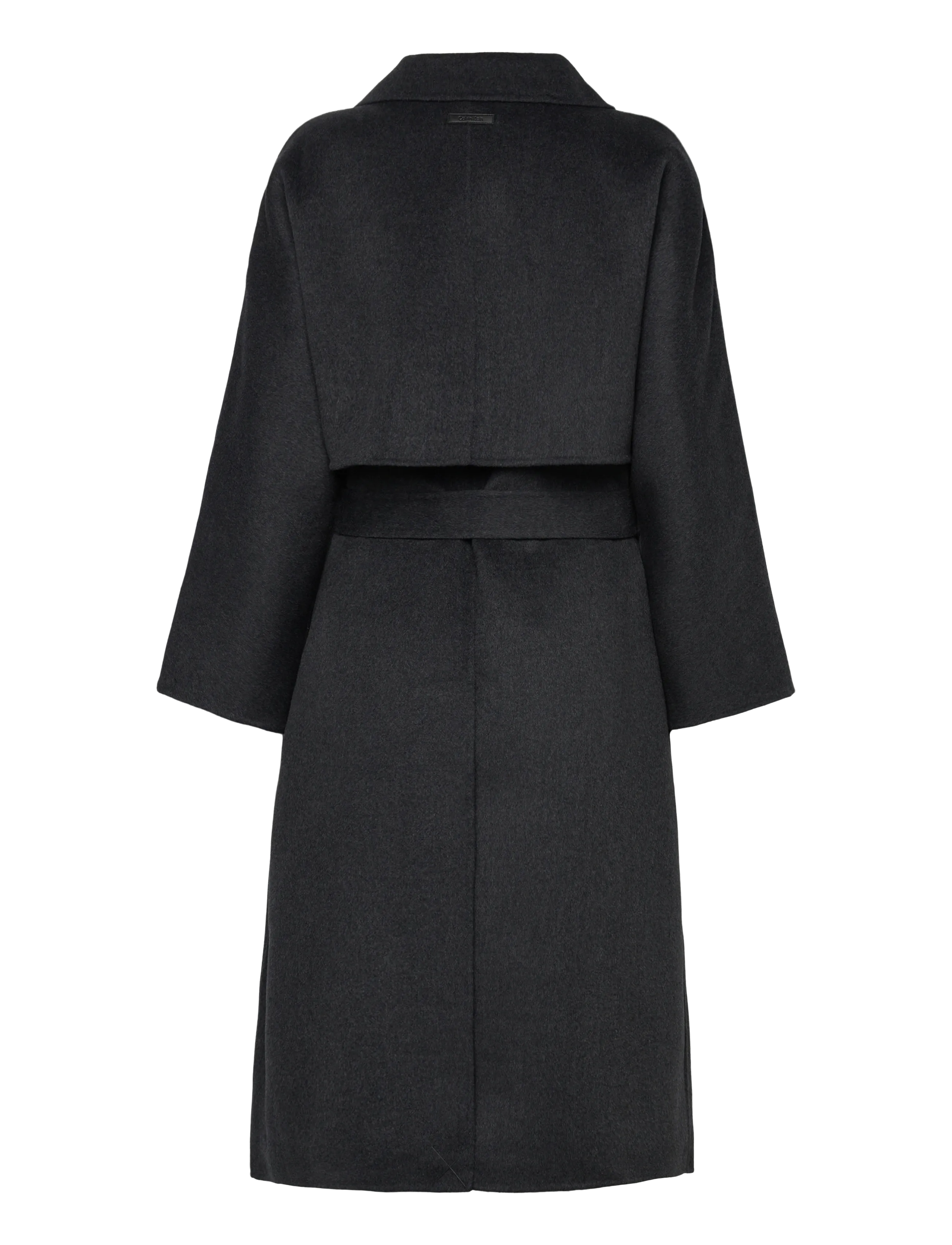 Calvin Klein - HERO TRENCH COAT-DBL FACE WOOL - - vinterjakker - b85 charcoal heather - 2